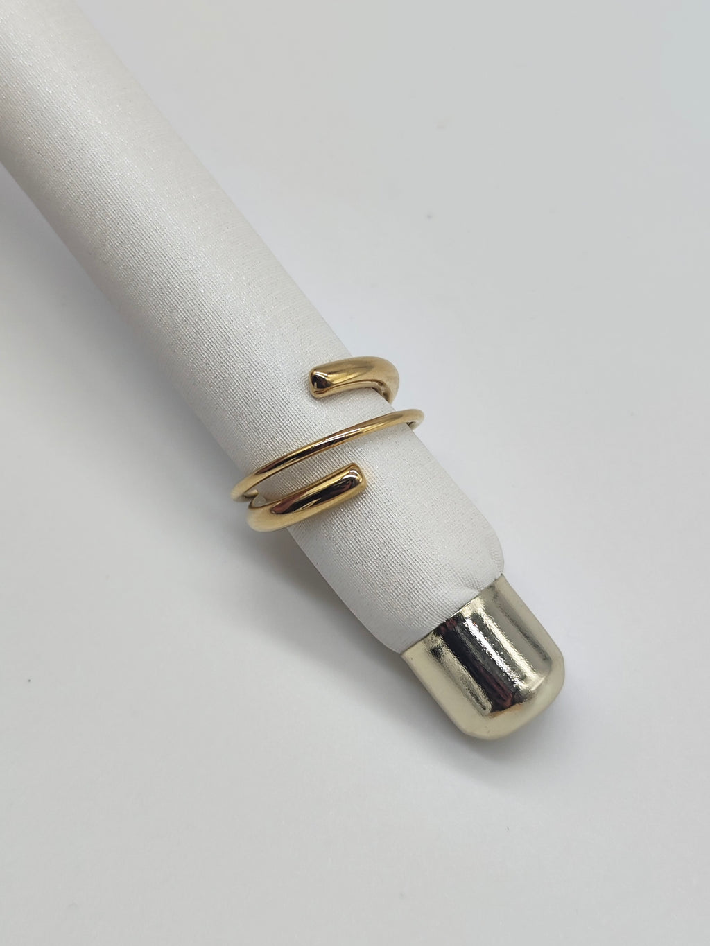 Anillo Dúo Minimal – Acero Inoxidable Dorado o Plateado