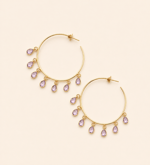 Pendientes Amara Padma – Colección Nila Padma