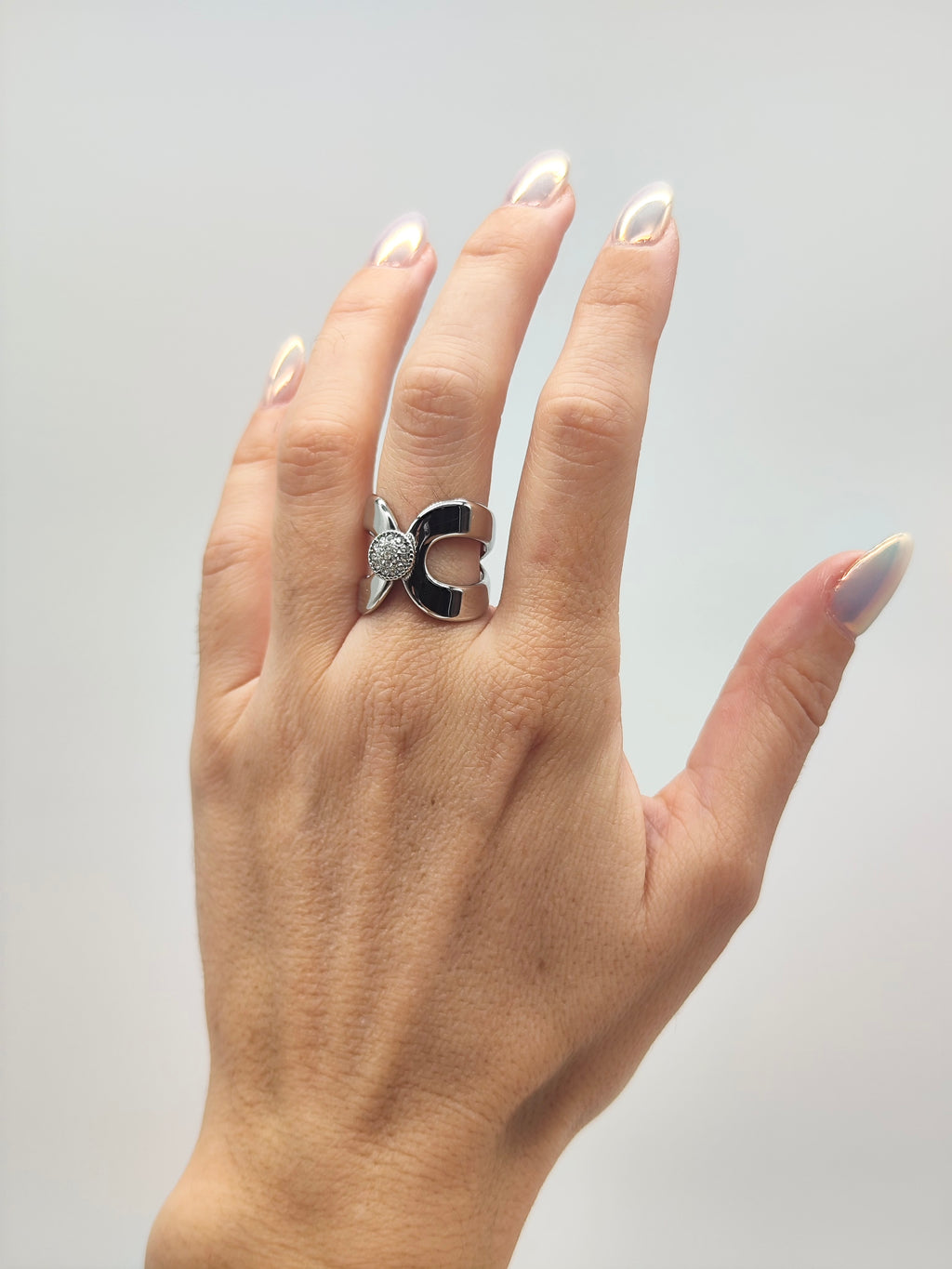 Anillo Lazo Brillante