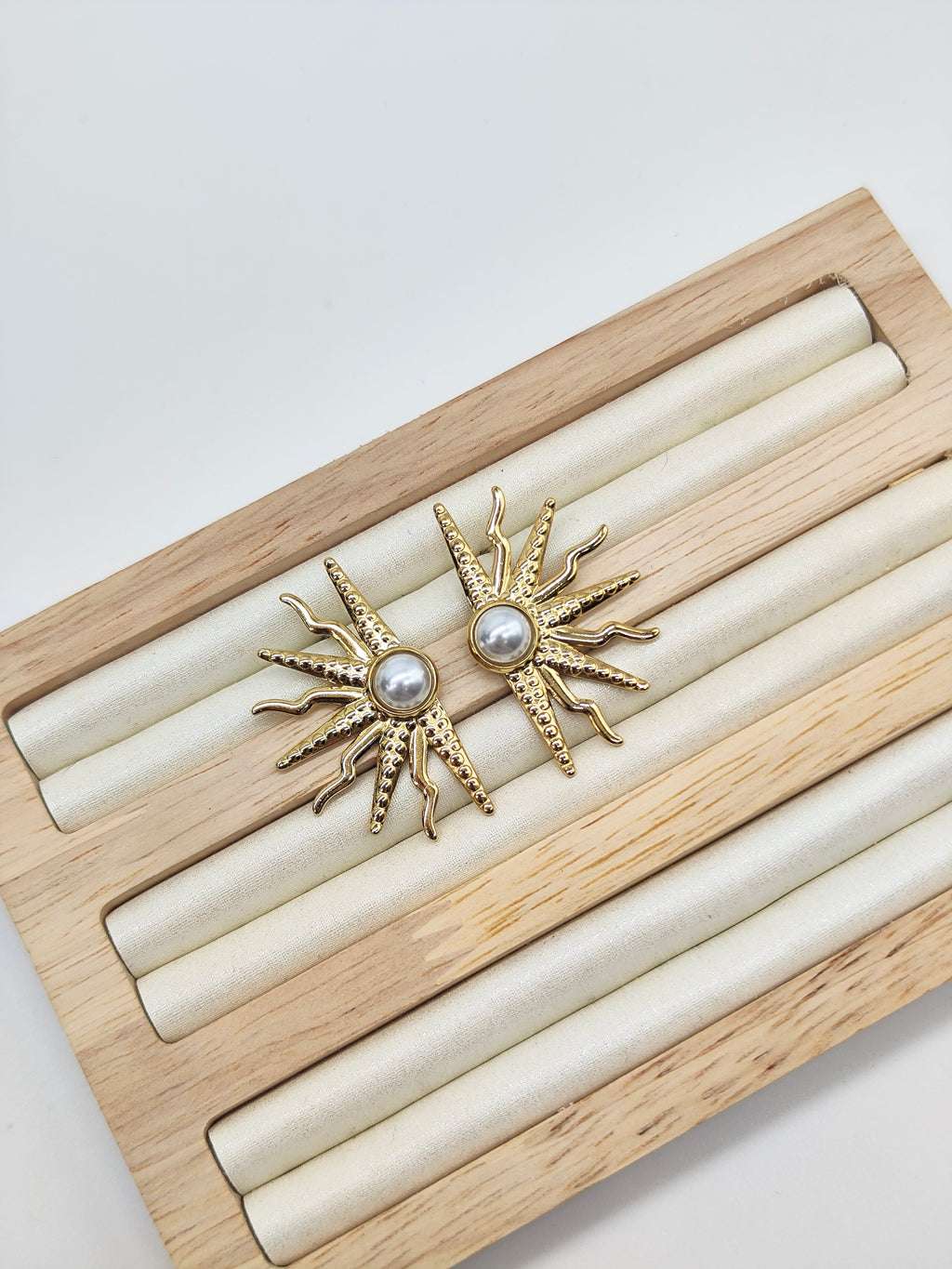 Pendientes Perla Solaris