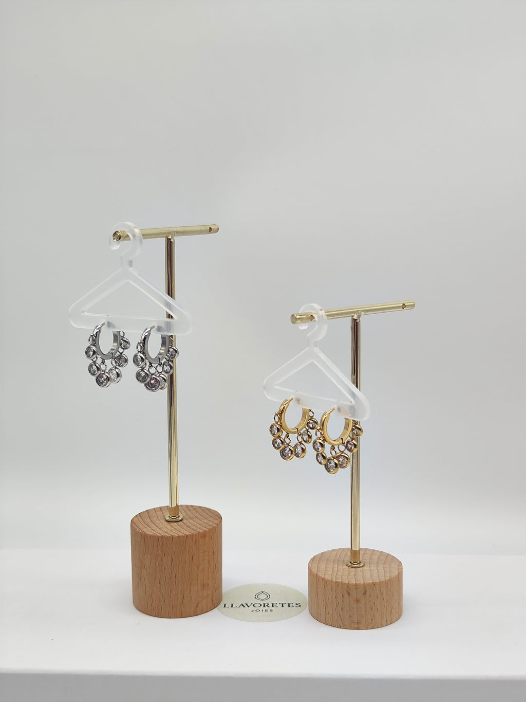 Pendientes aro Cascada de Luz