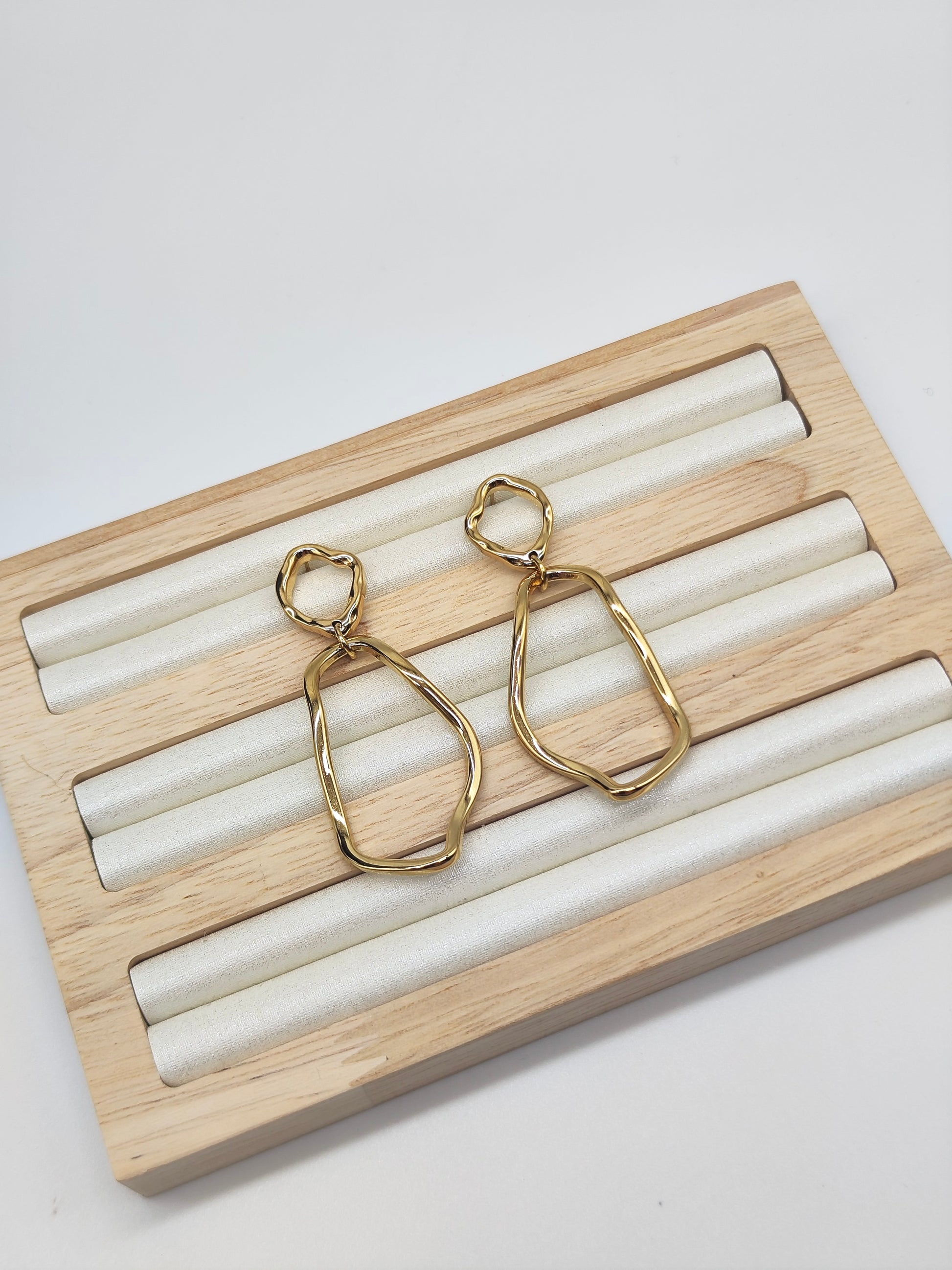 Pendientes Perla Roca