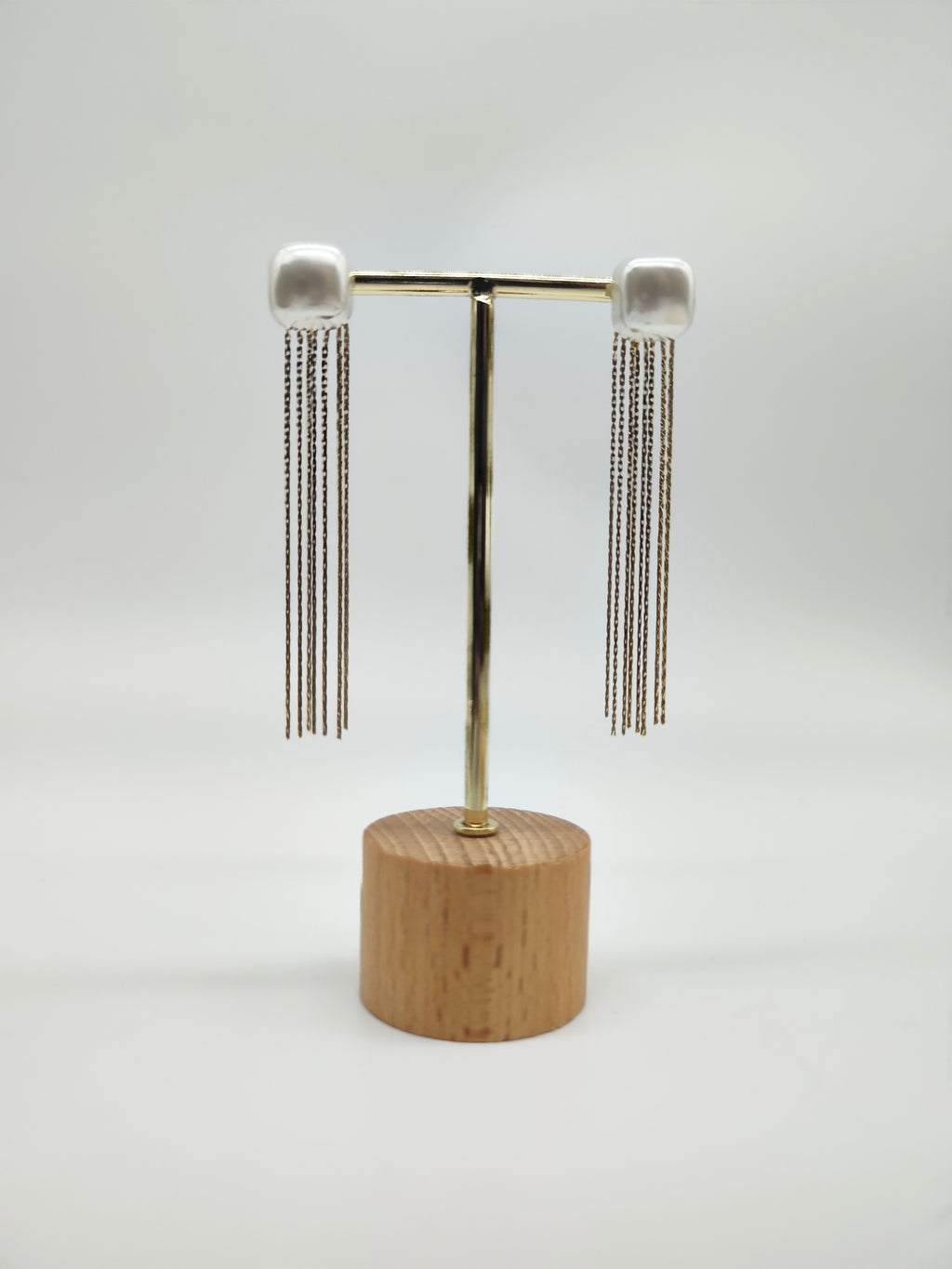 Pendientes Perla Cascada Marina