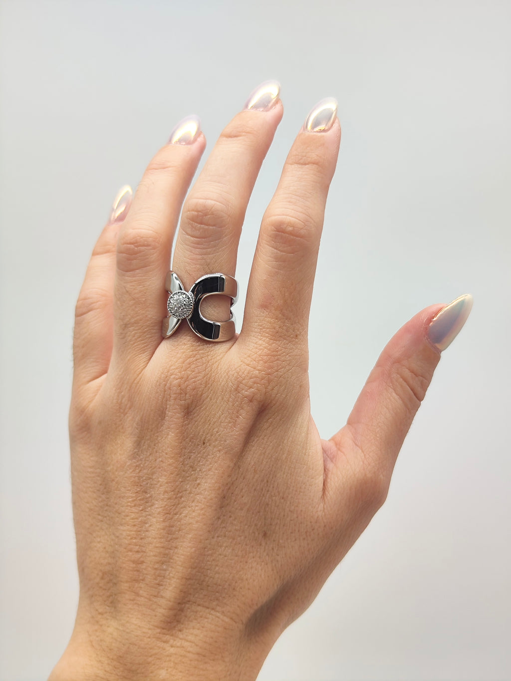 Anillo Lazo Brillante