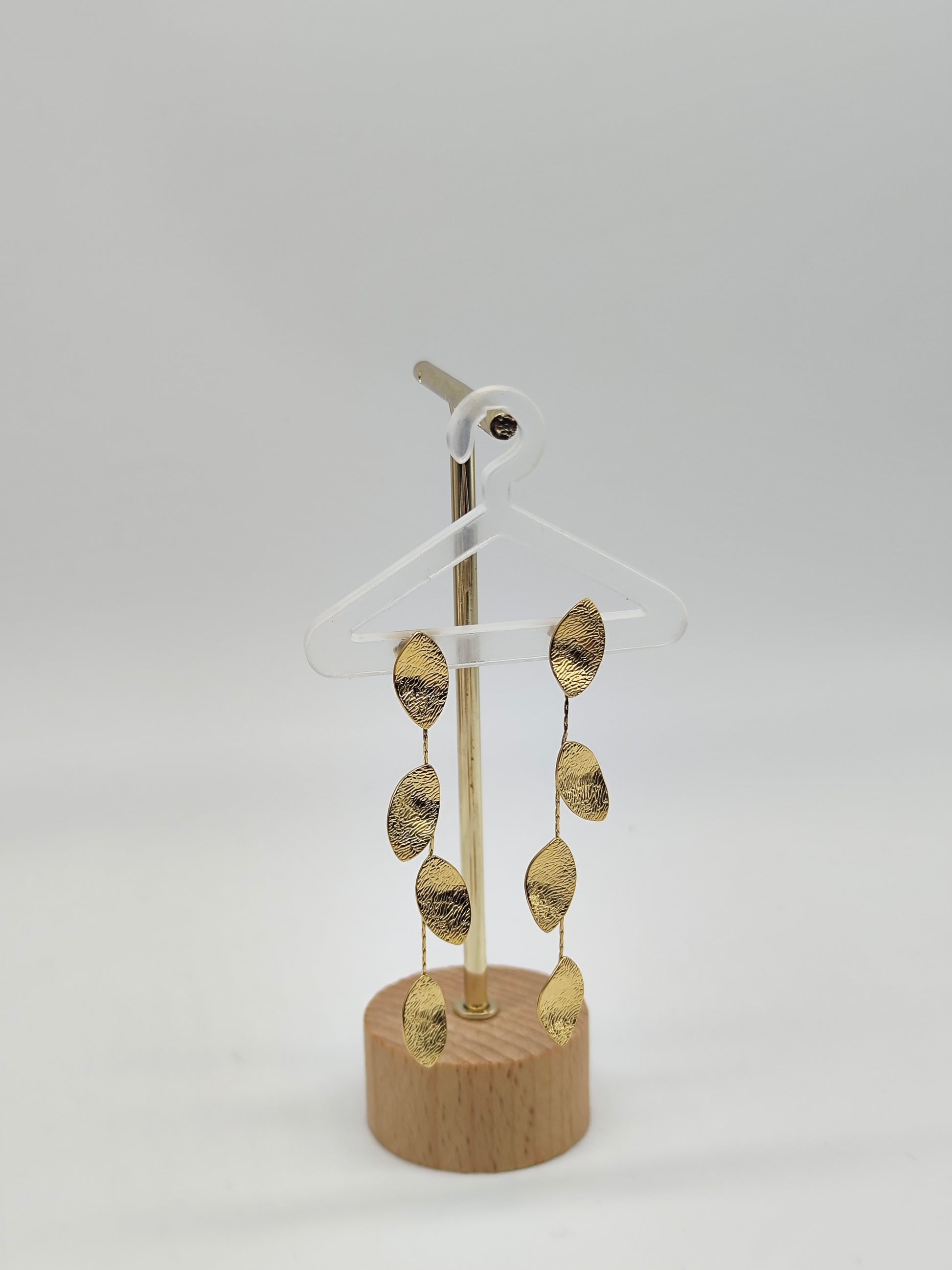 Pendientes Hoja de Luna