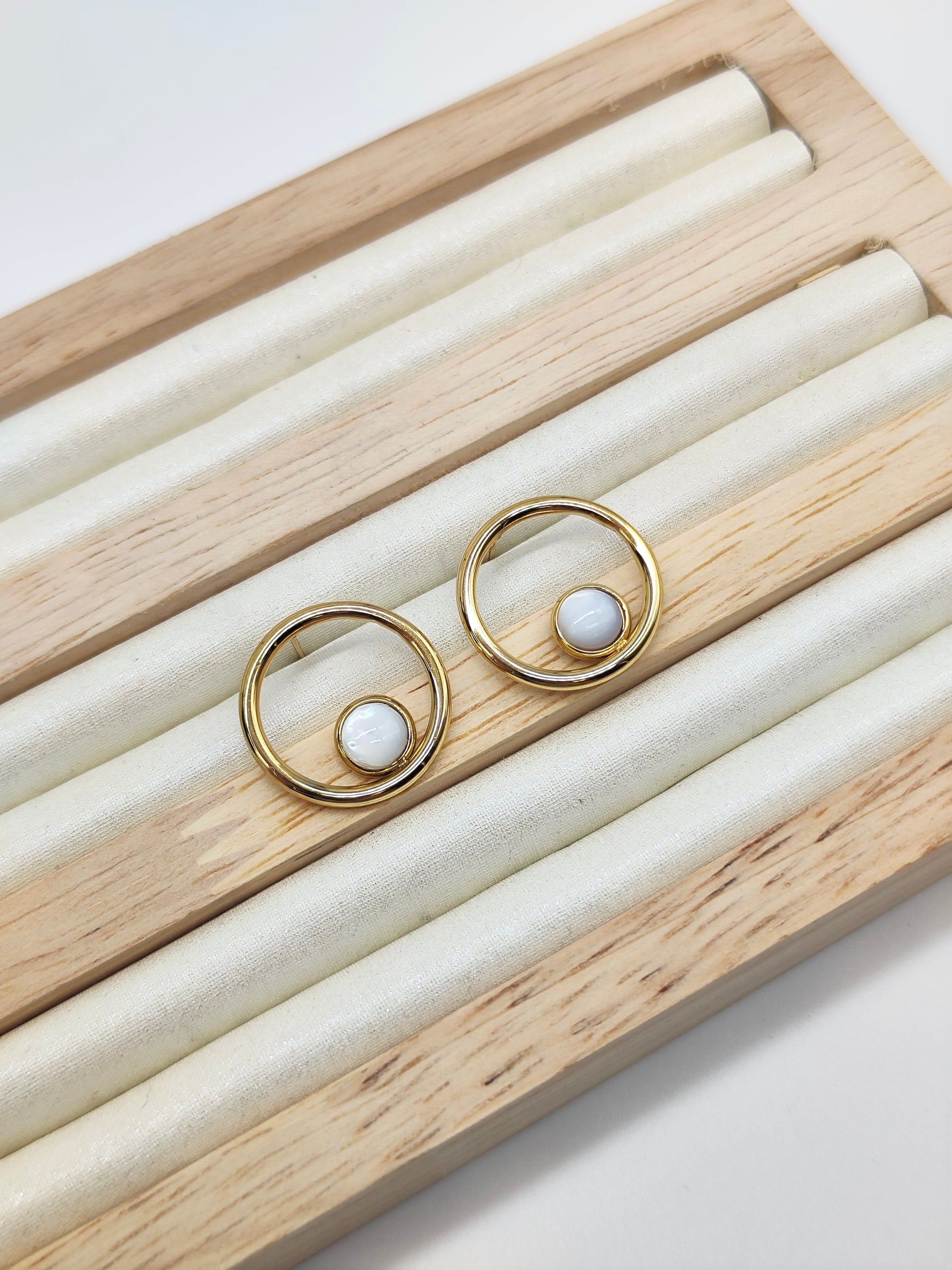 Pendientes Perla Aura