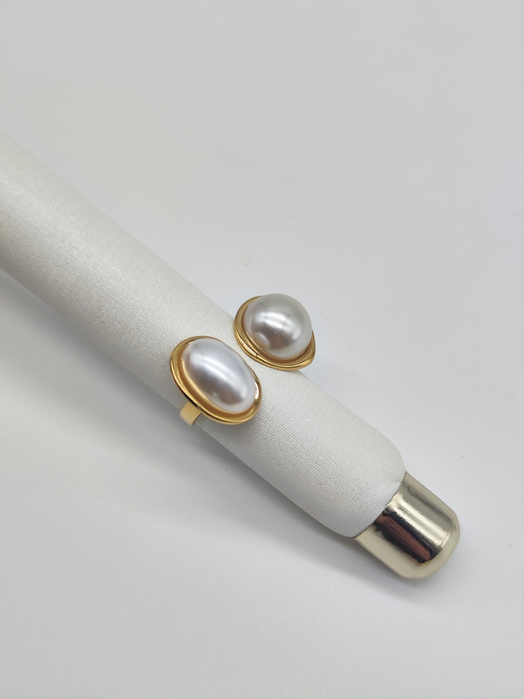 Anillo Perla Aura – Anillo de Acero Inoxidable con Perla