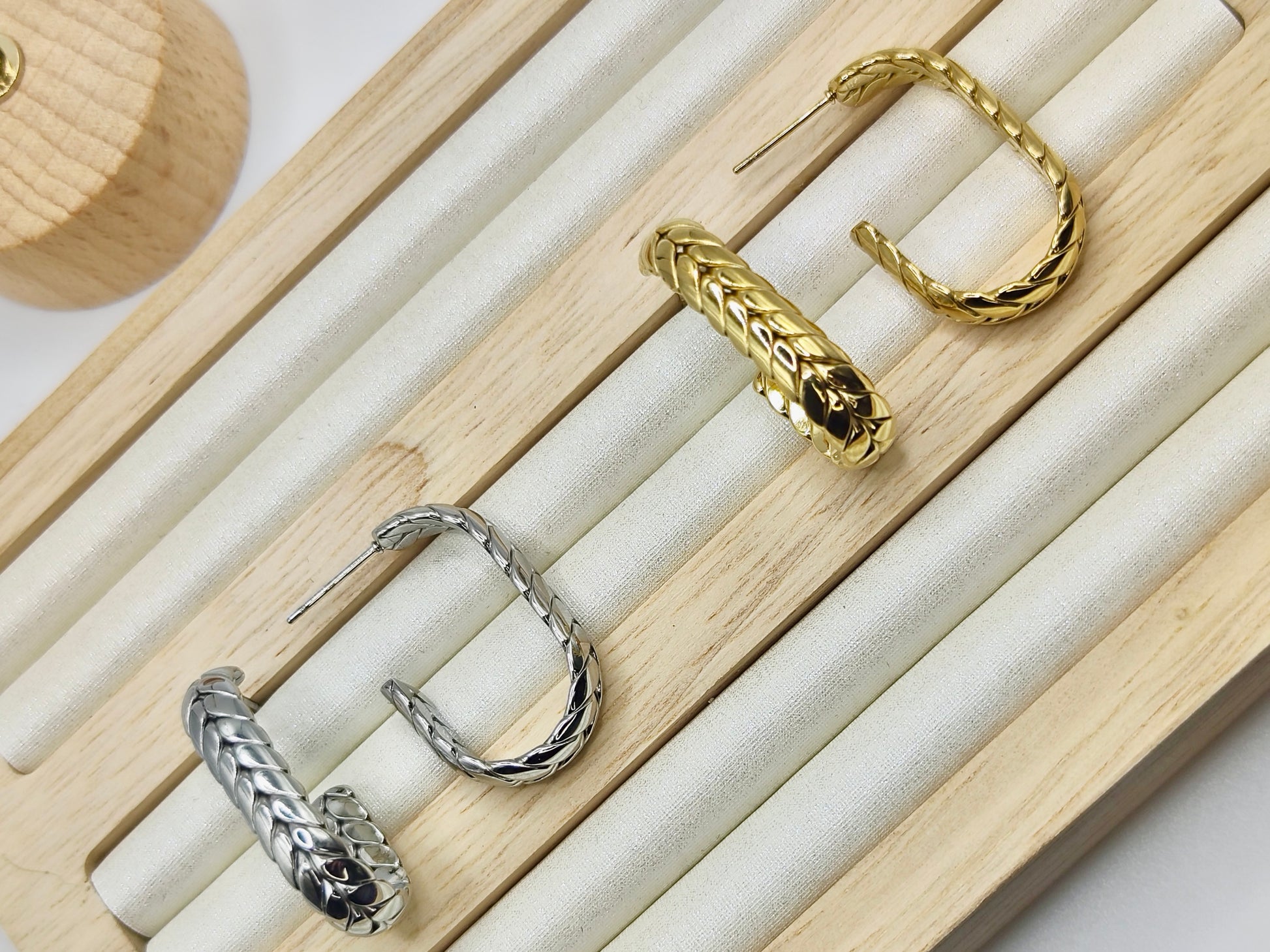 Llavoretes Joies - Pendientes Trenza
