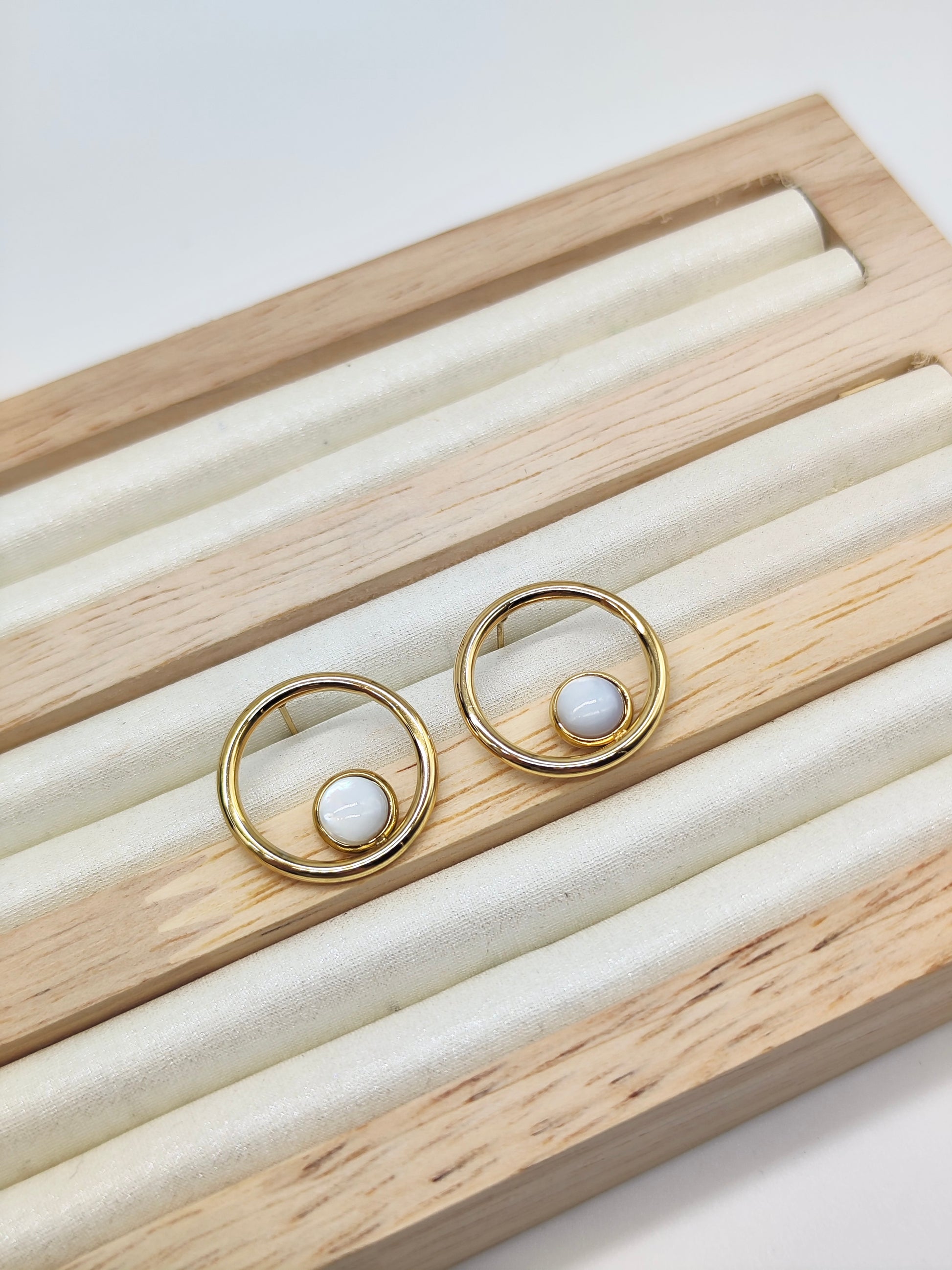 Pendientes Perla Aura