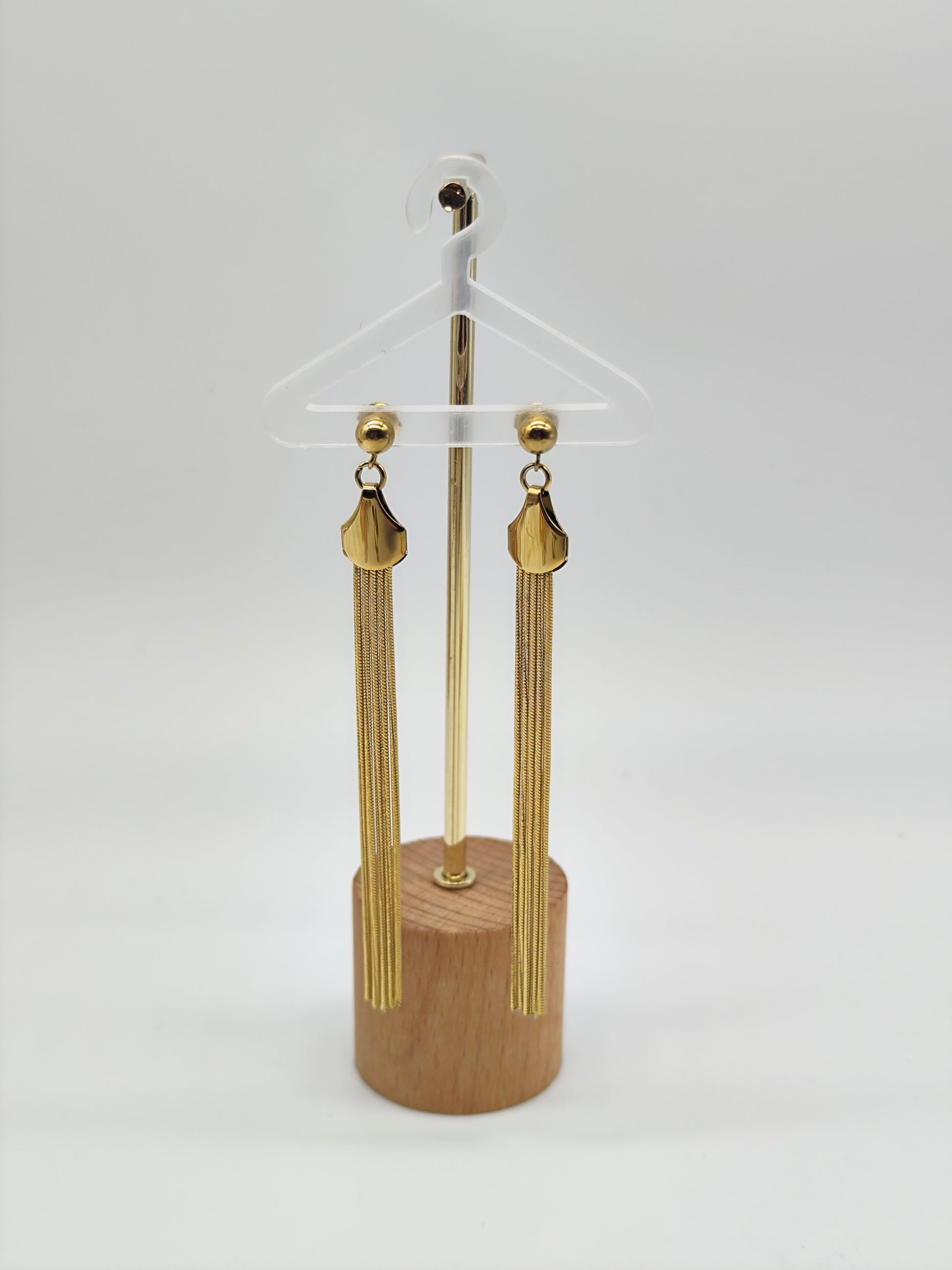 Pendientes Golden Flow