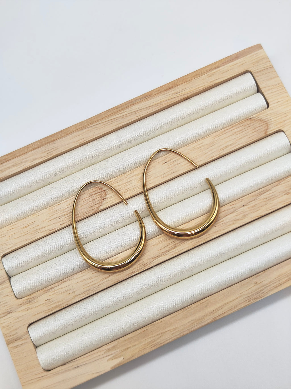 Pendientes Aro Ola Minimal