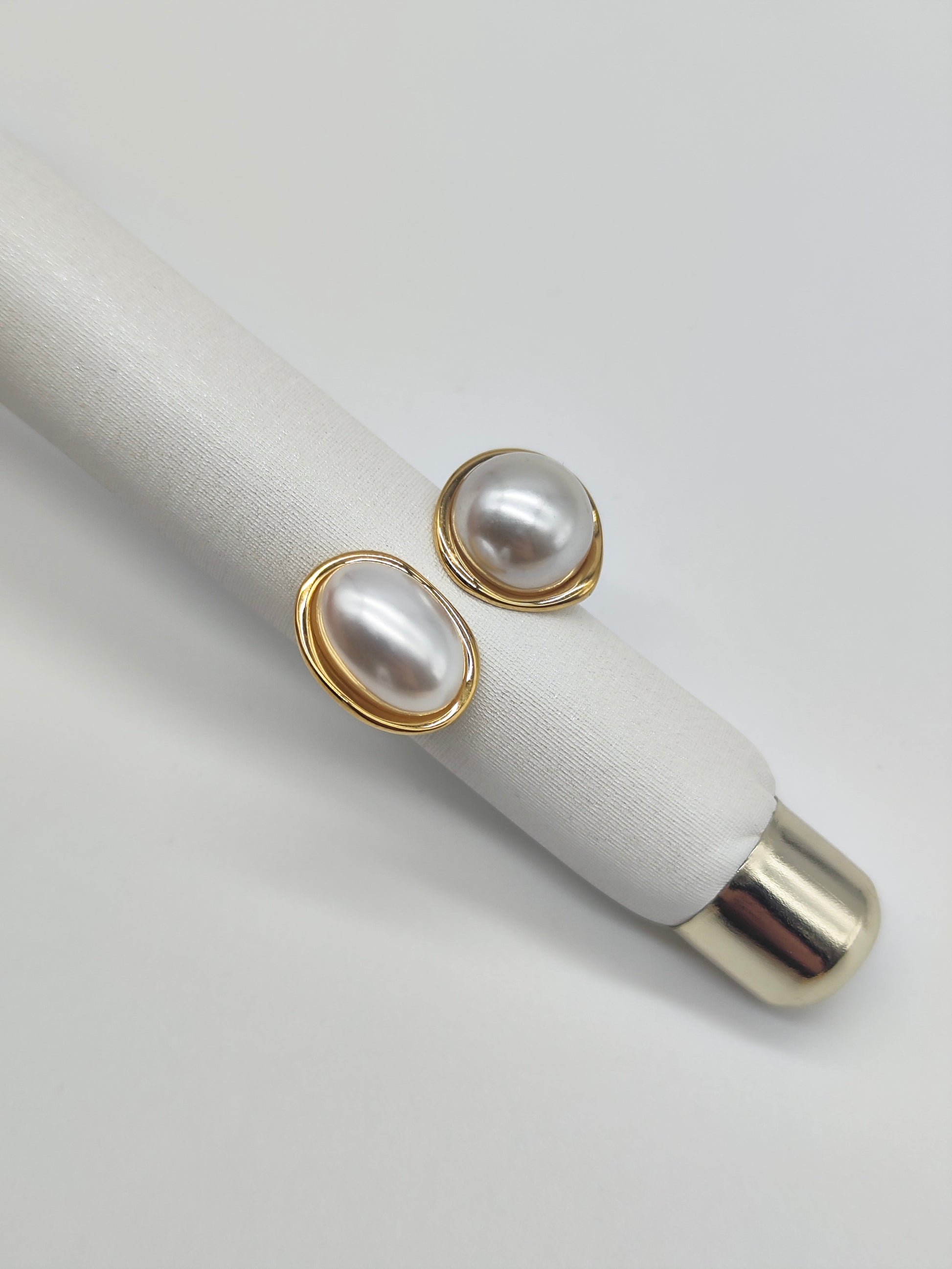 Anillo Perla Aura – Anillo de Acero Inoxidable con Perla