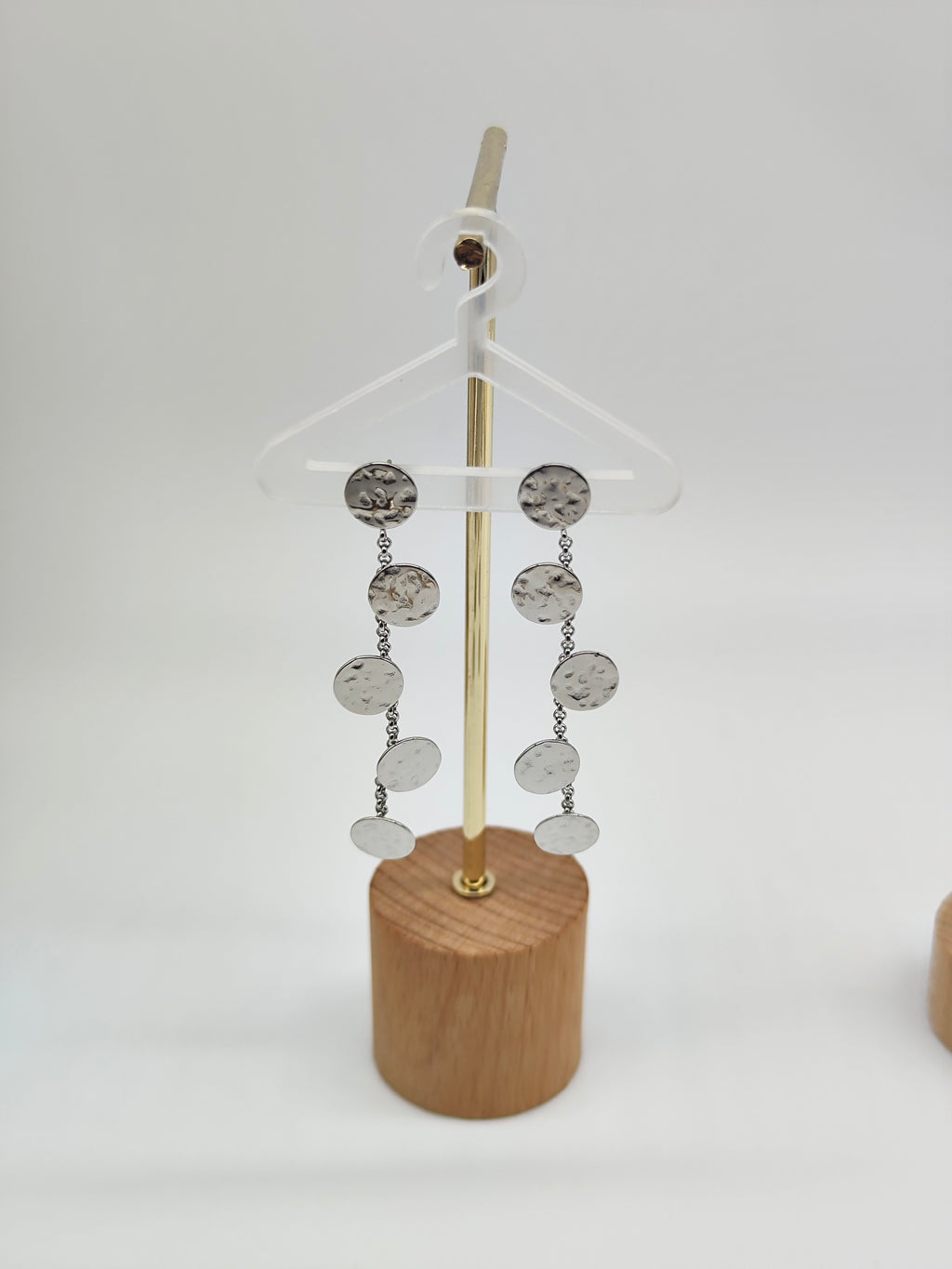 Pendientes Hammered Cascade