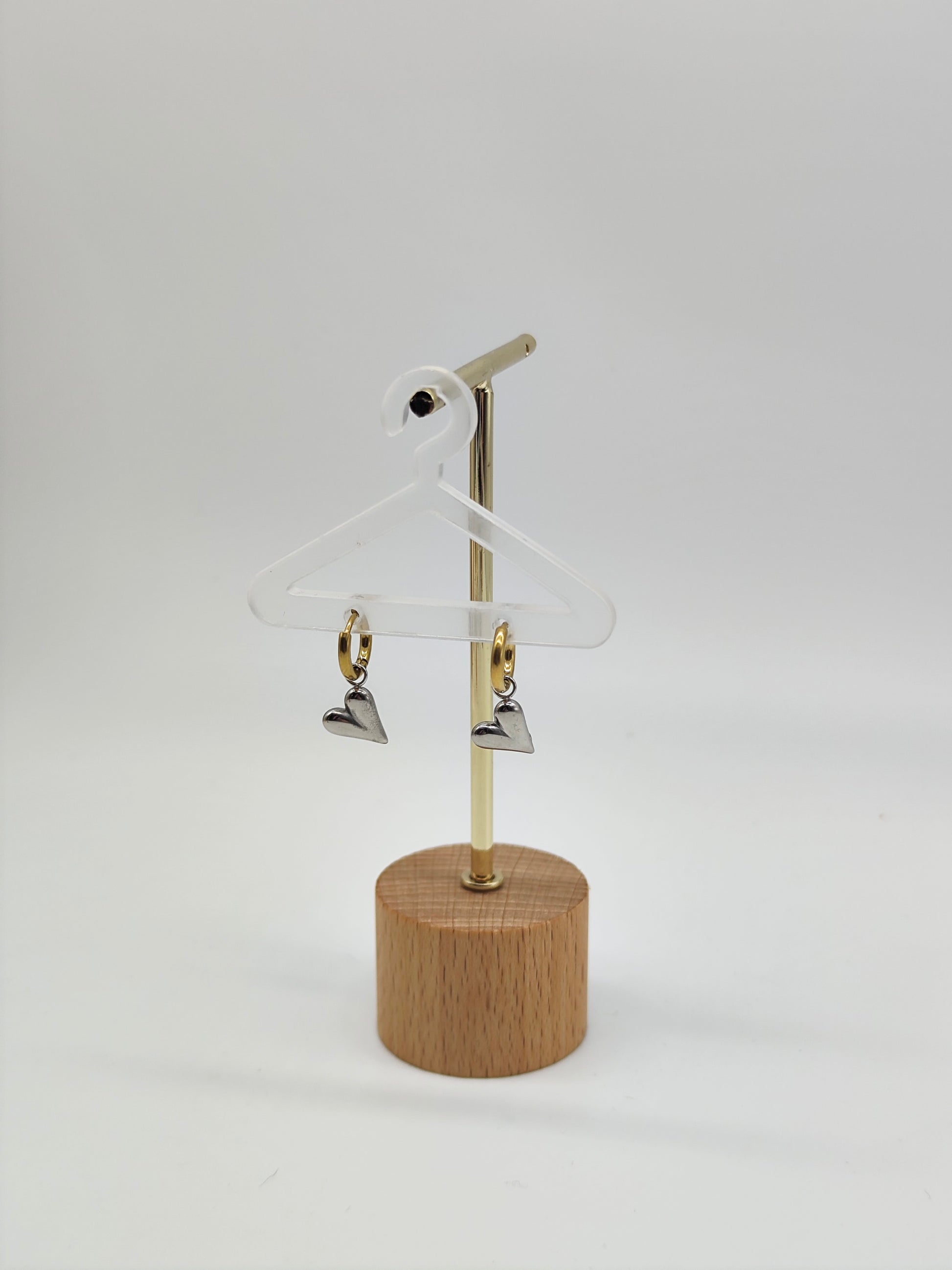 Pendientes Corazón Duo