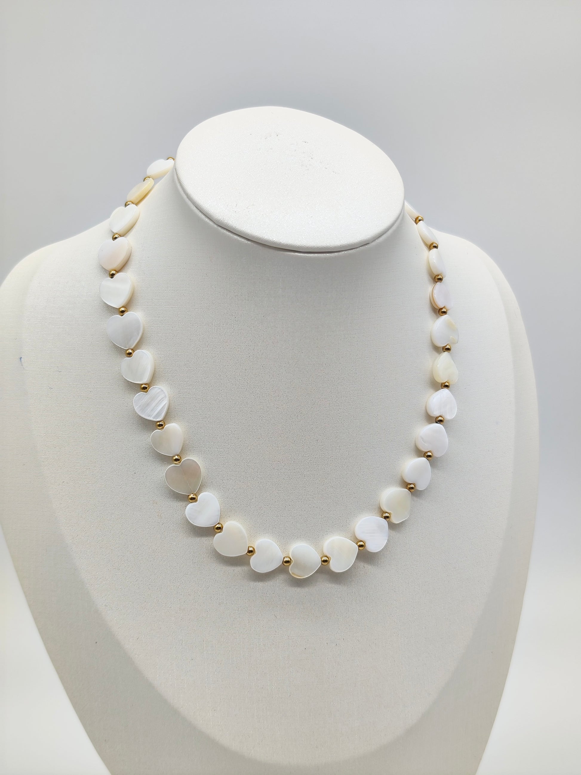 Collar Corazón de Nacar