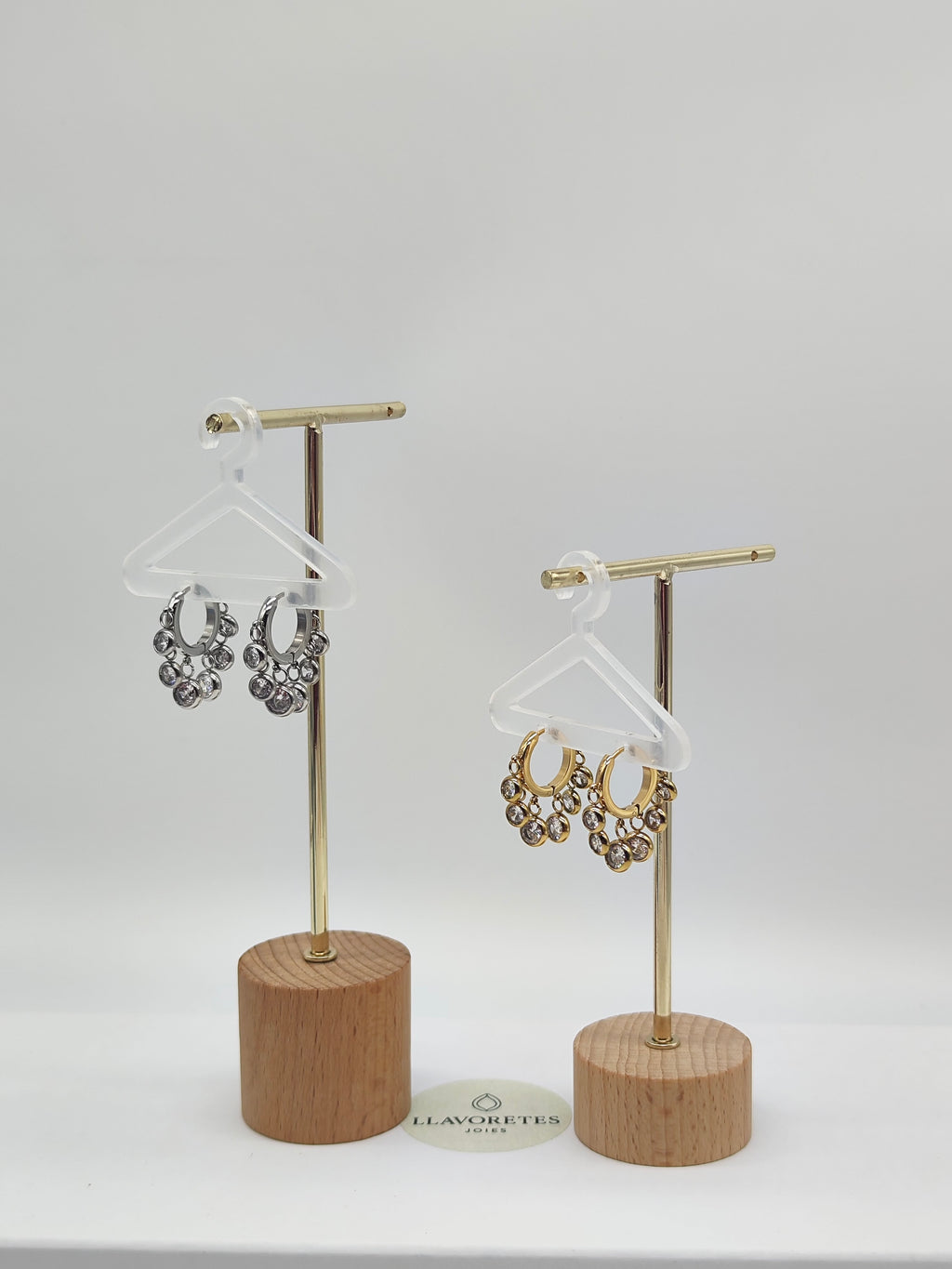 Pendientes aro Cascada de Luz