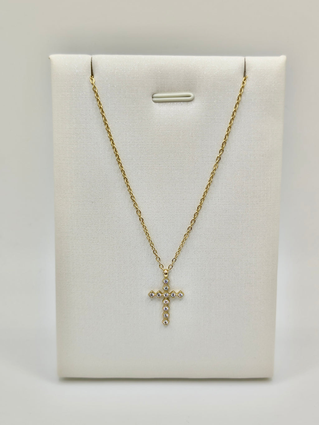 Collar Cruz Brillo