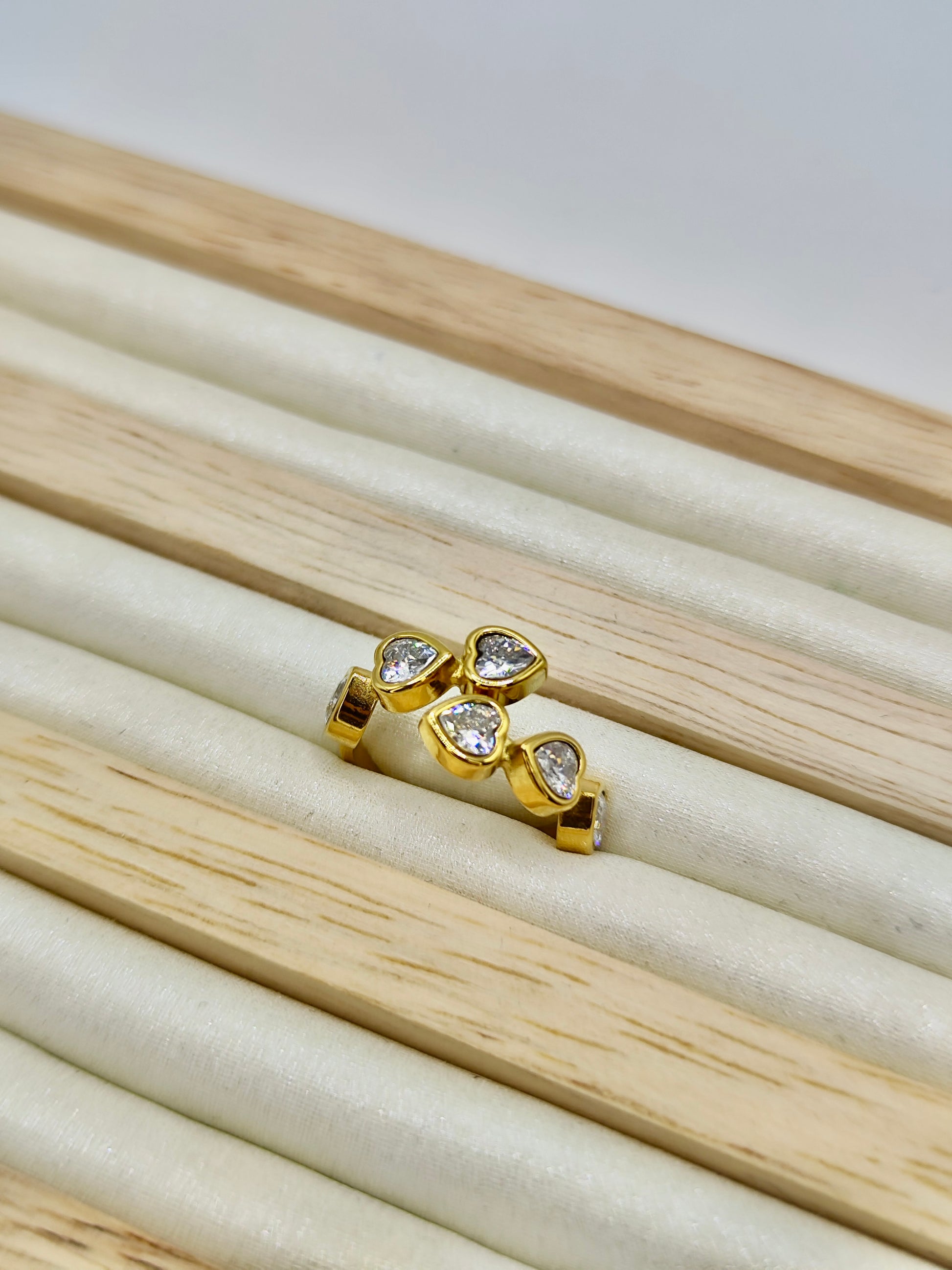 Anillo Seis Corazón