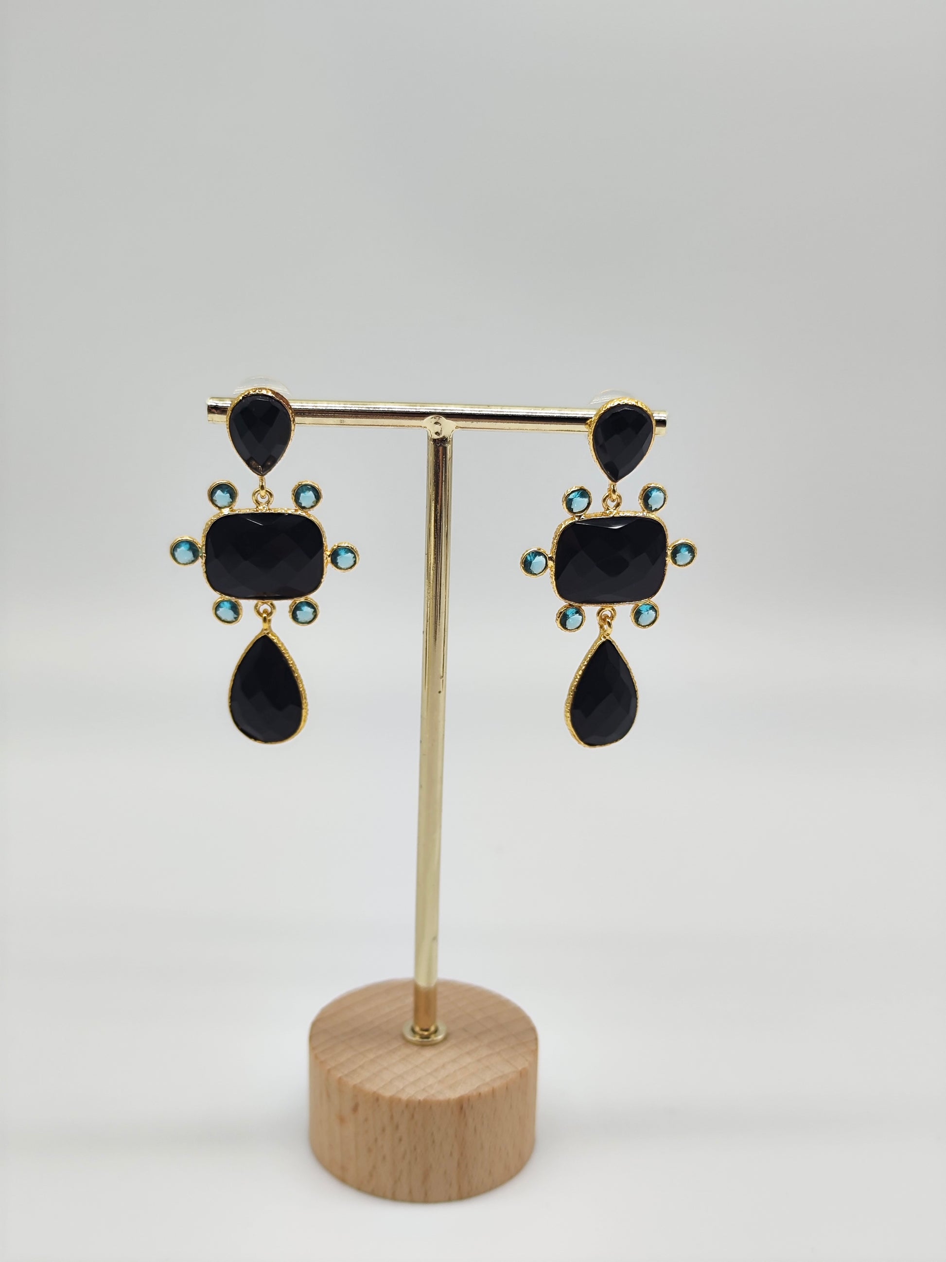 ✧ Pendientes Kali Padma Azul · Edición Limitada