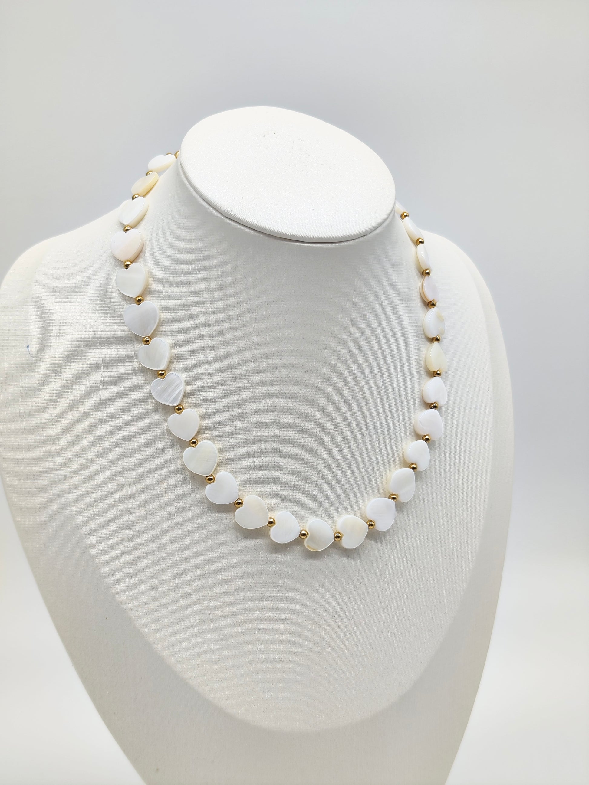 Collar Corazón de Nacar