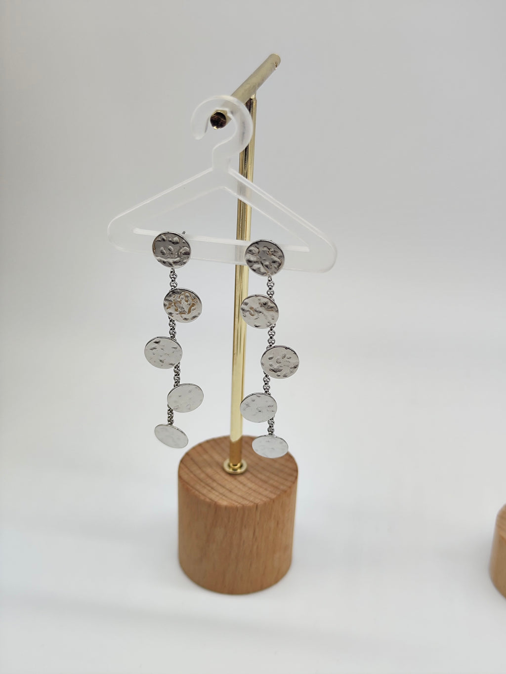 Pendientes Hammered Cascade