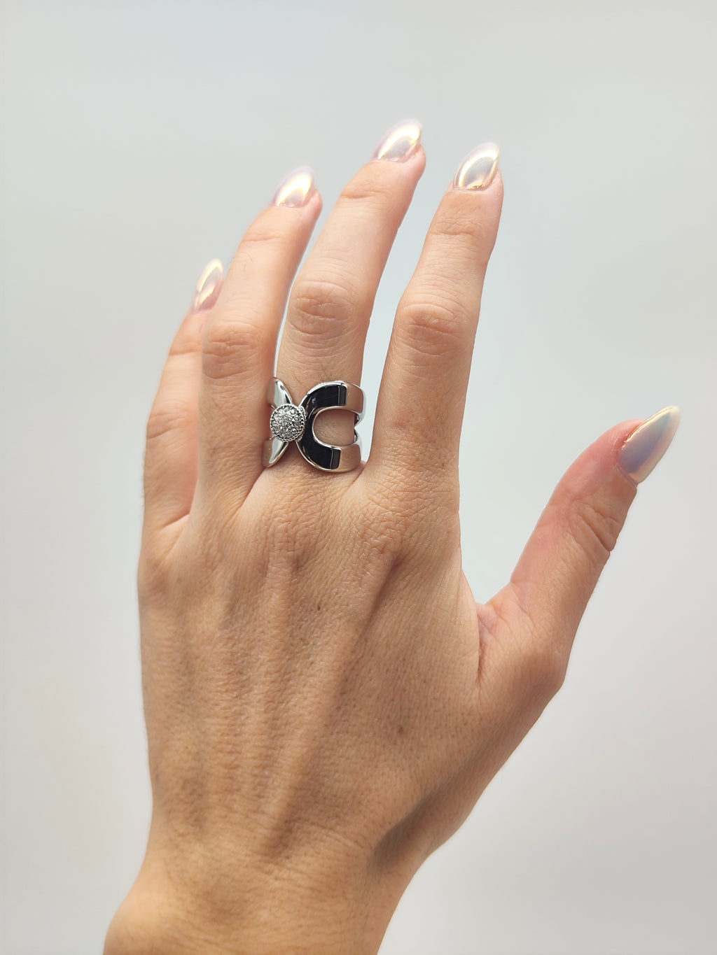 Anillo Lazo Brillante