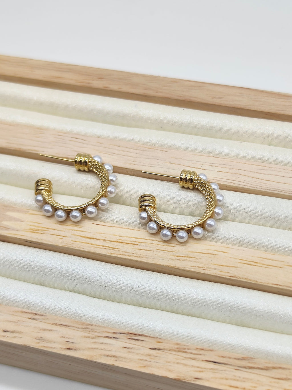 Pendientes Perla Marina