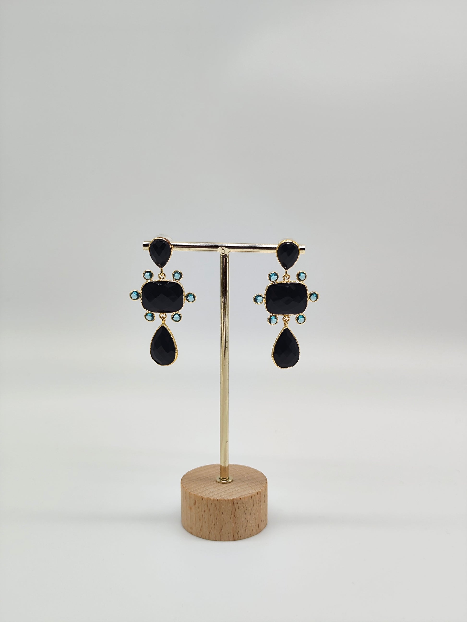 ✧ Pendientes Kali Padma Azul · Edición Limitada