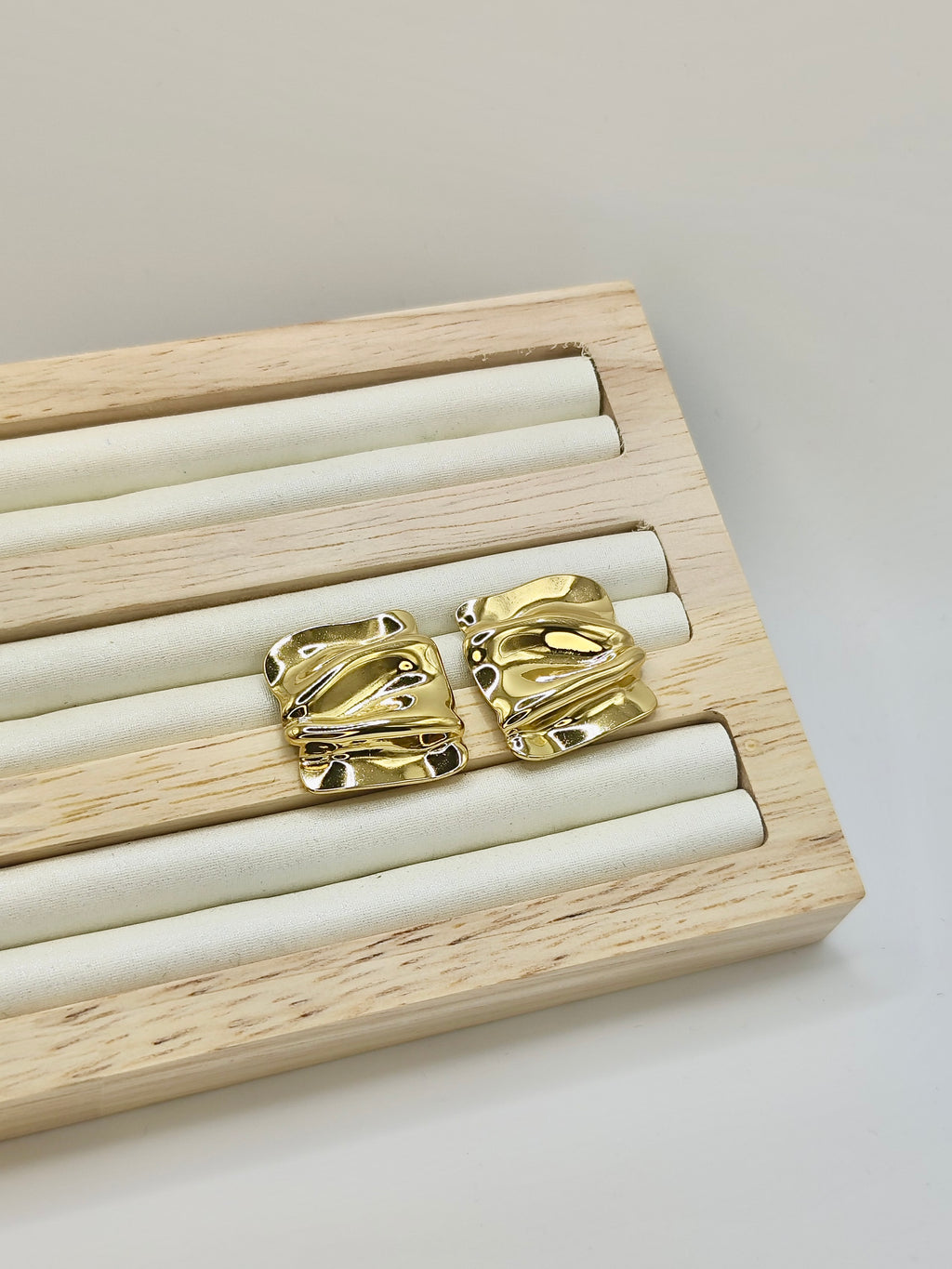 Pendientes Ola Dorada