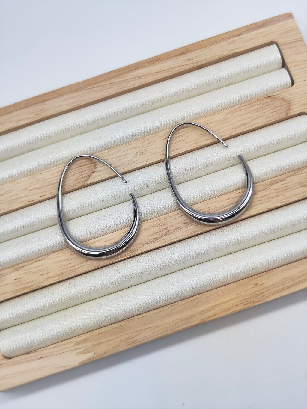 Pendientes Aro Ola Minimal