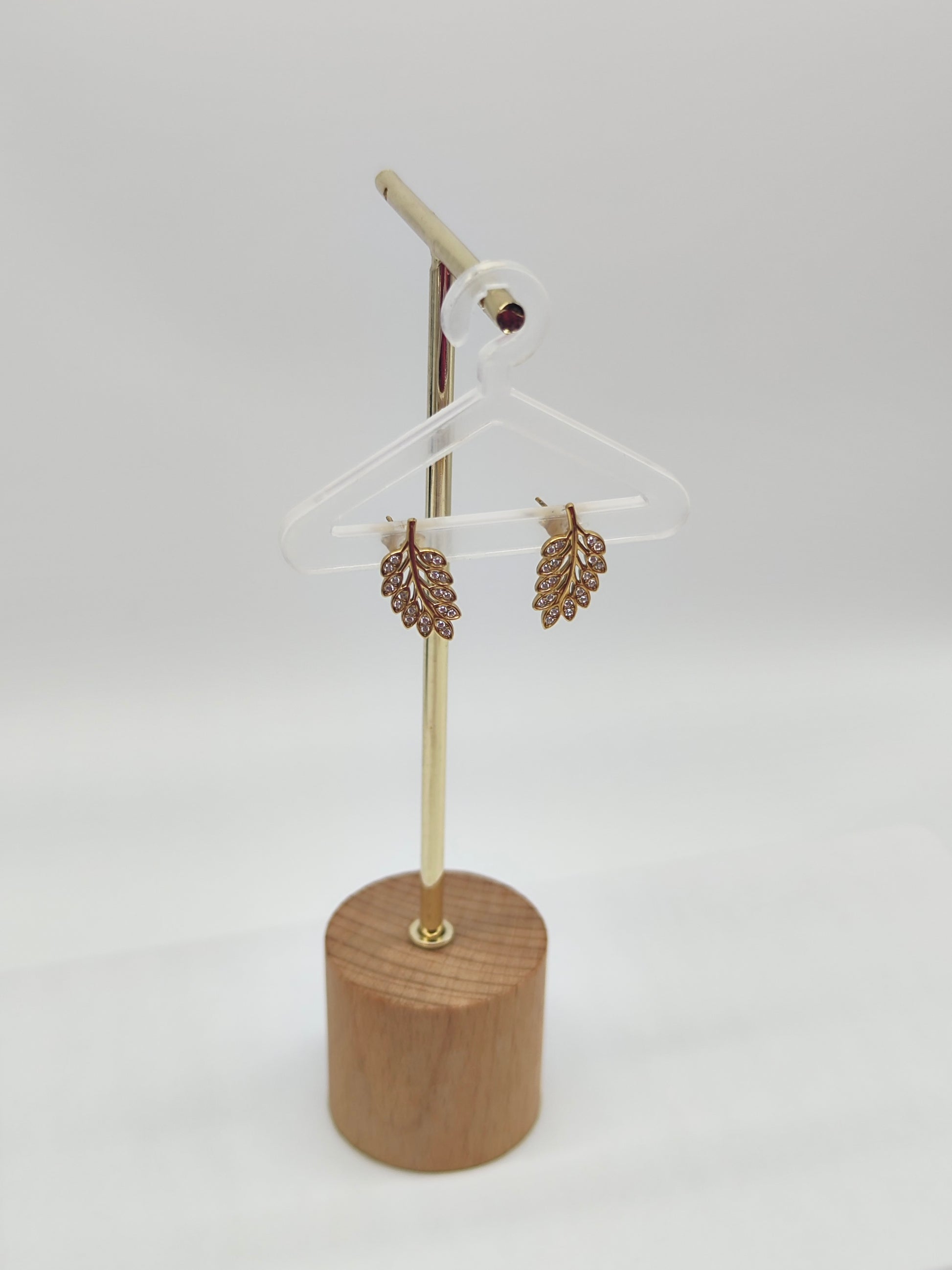 Pendientes Hojas de Luz