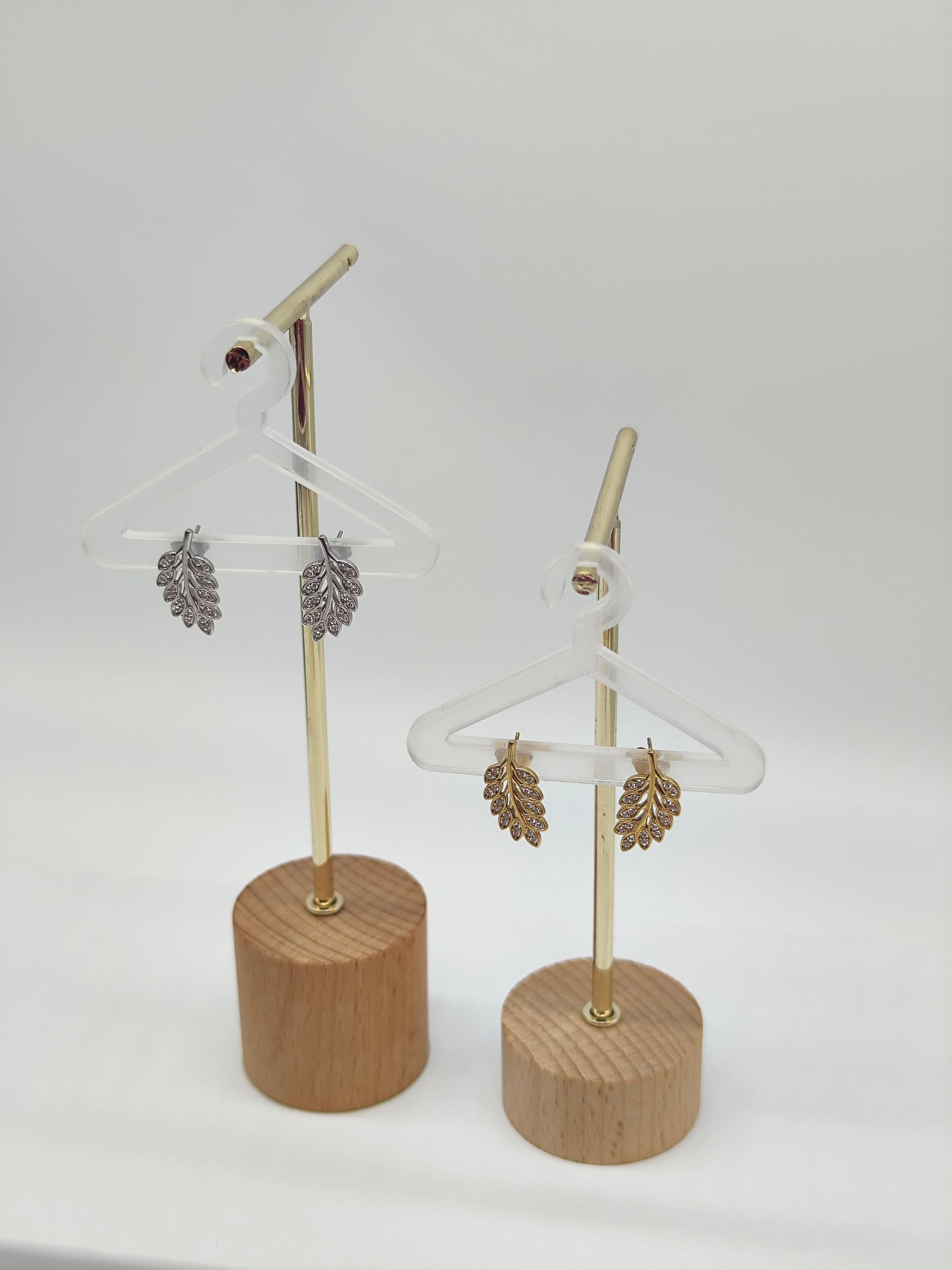 Pendientes Hojas de Luz