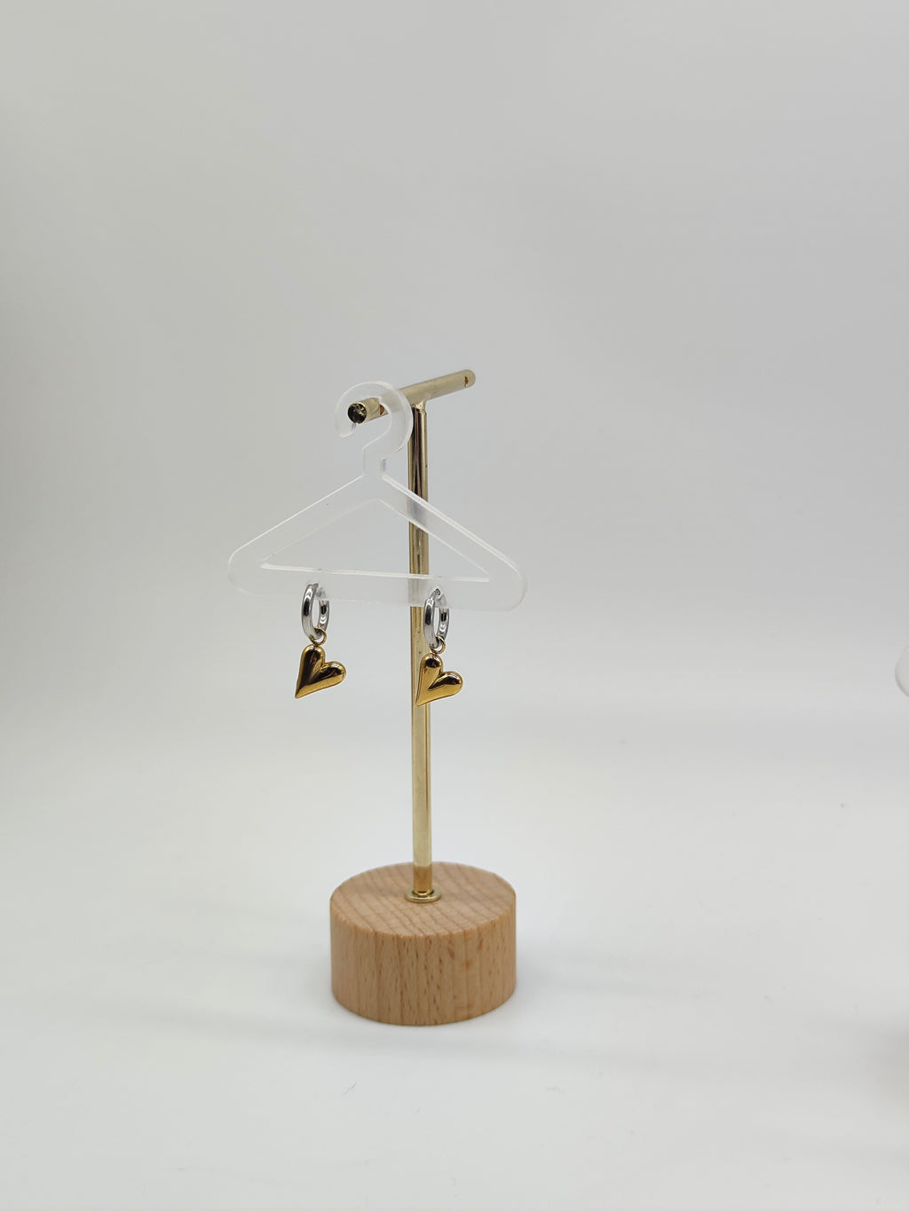 Pendientes Corazón Duo