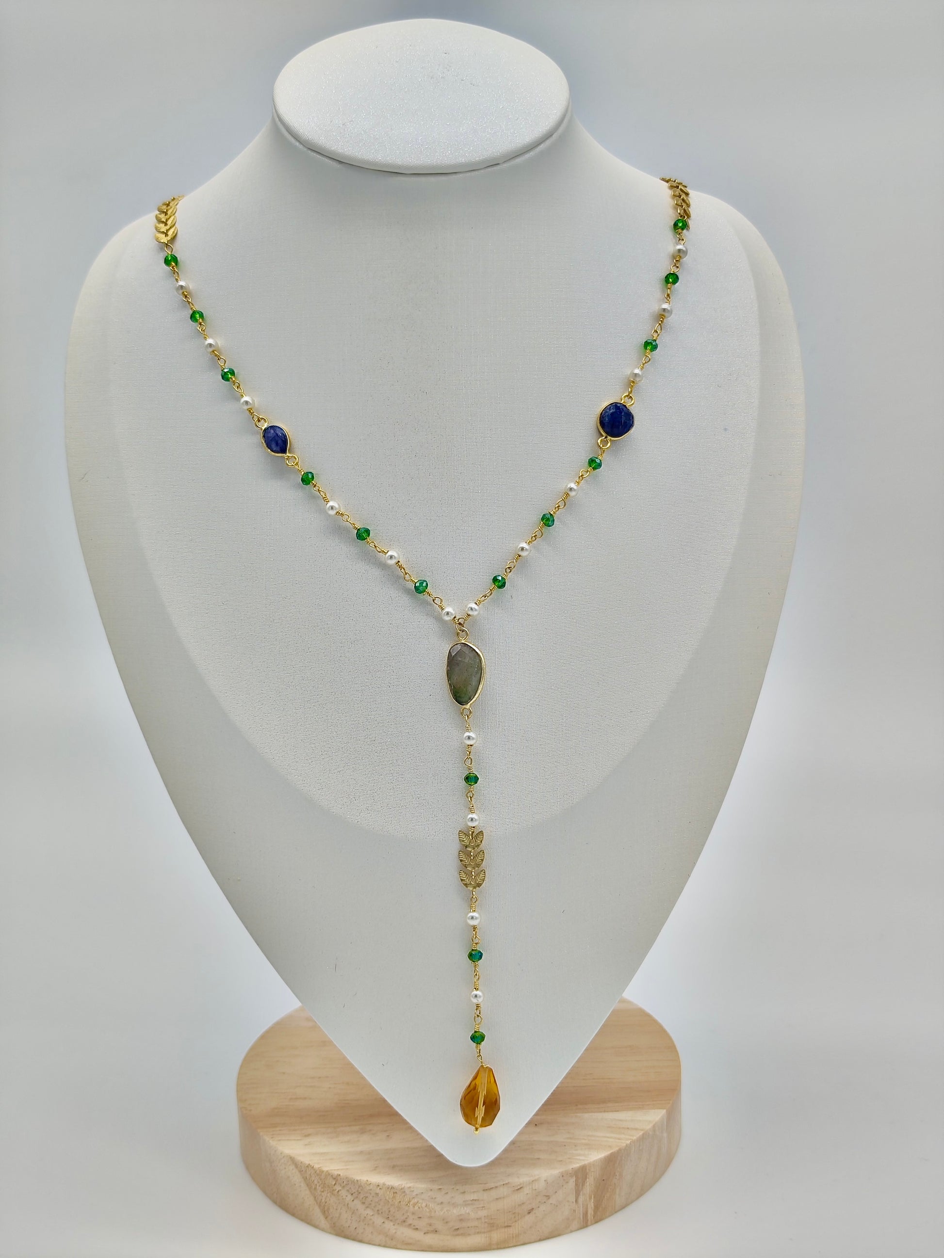 Collar Largo Vana Padma – Colección Nila Padma