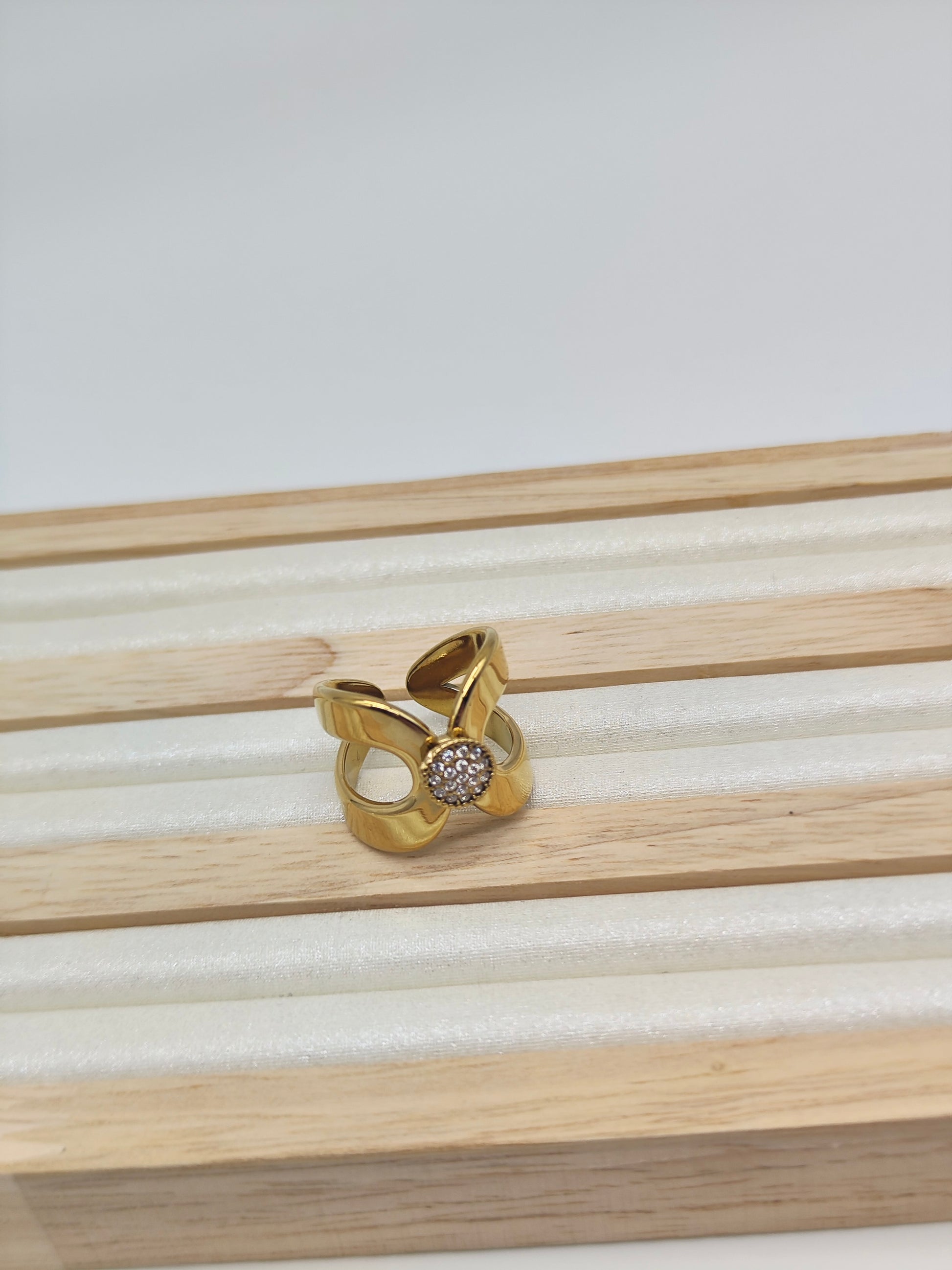 Anillo Lazo Brillante