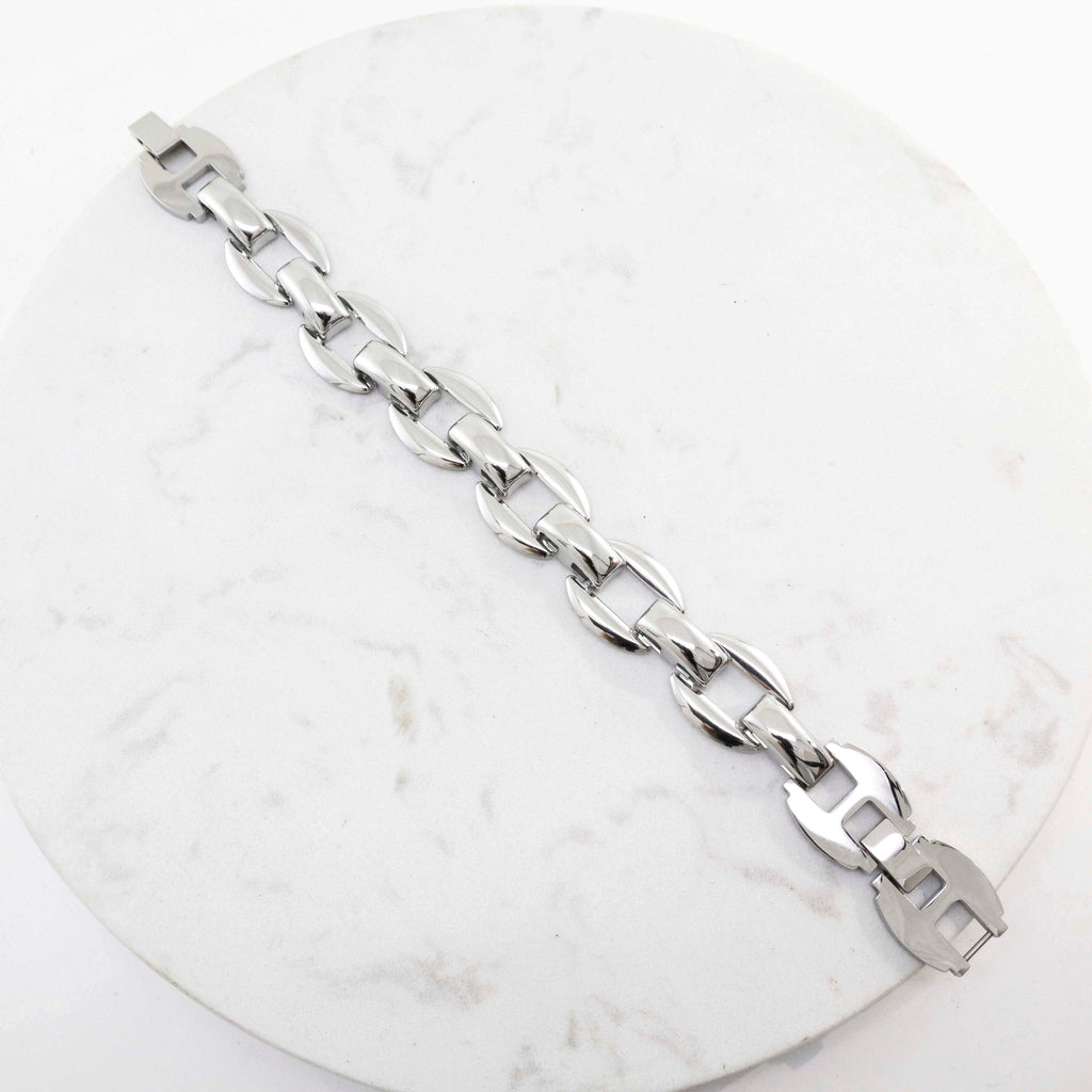 Pulsera Cadena Eslabón Ancho