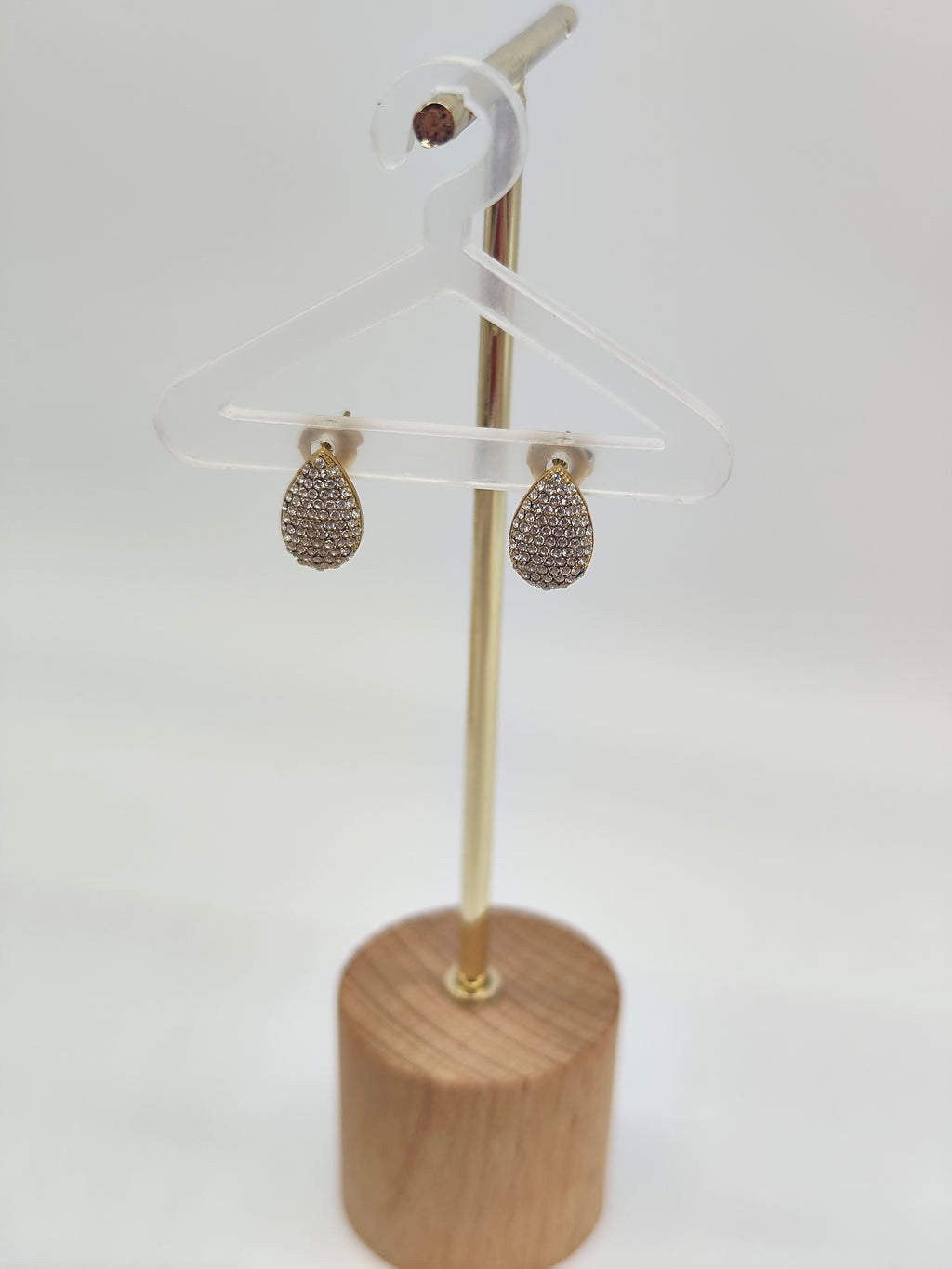 Pendientes Gota Brillante – A elegir en dorado o plateado