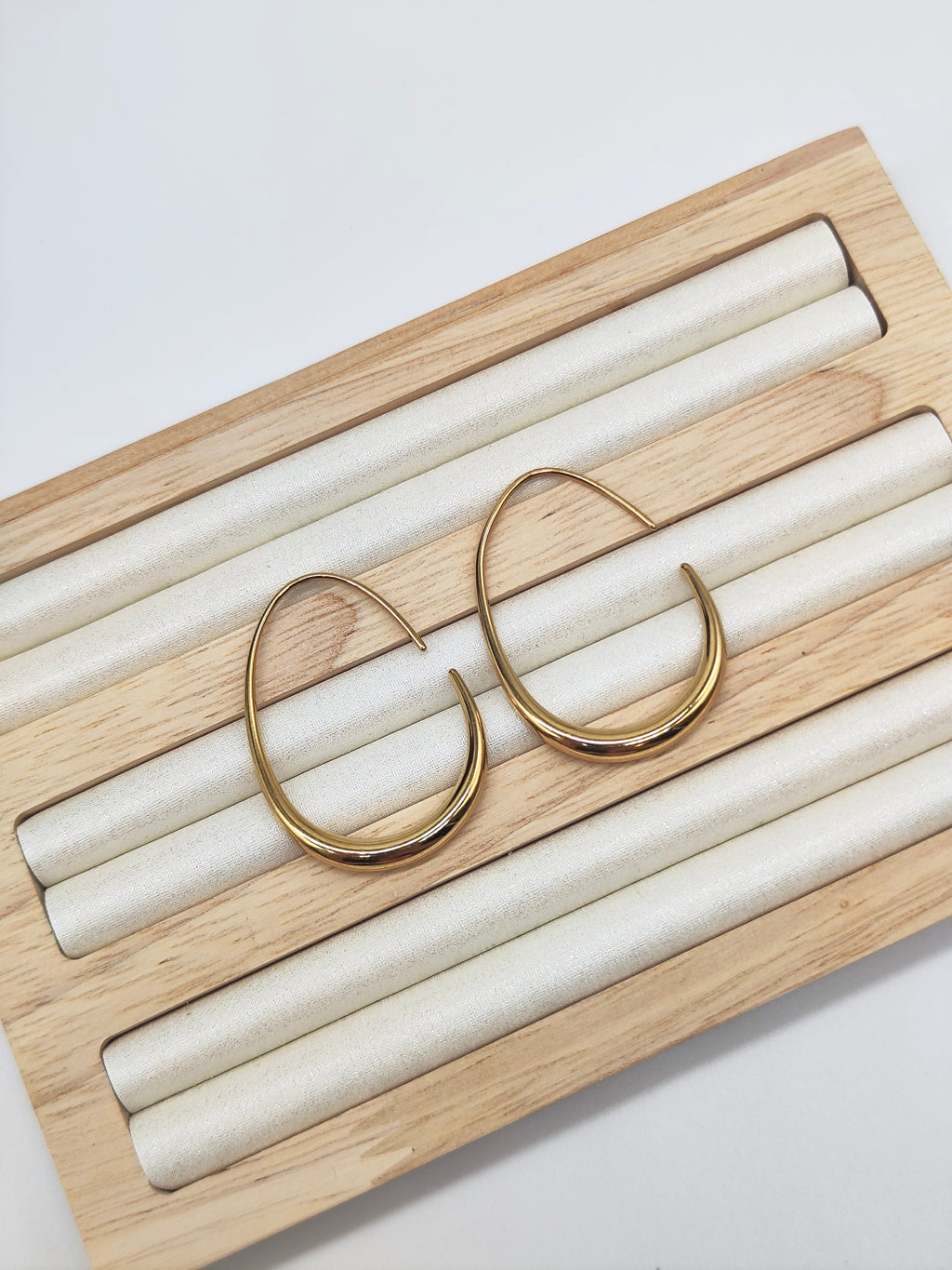 Pendientes Aro Ola Minimal