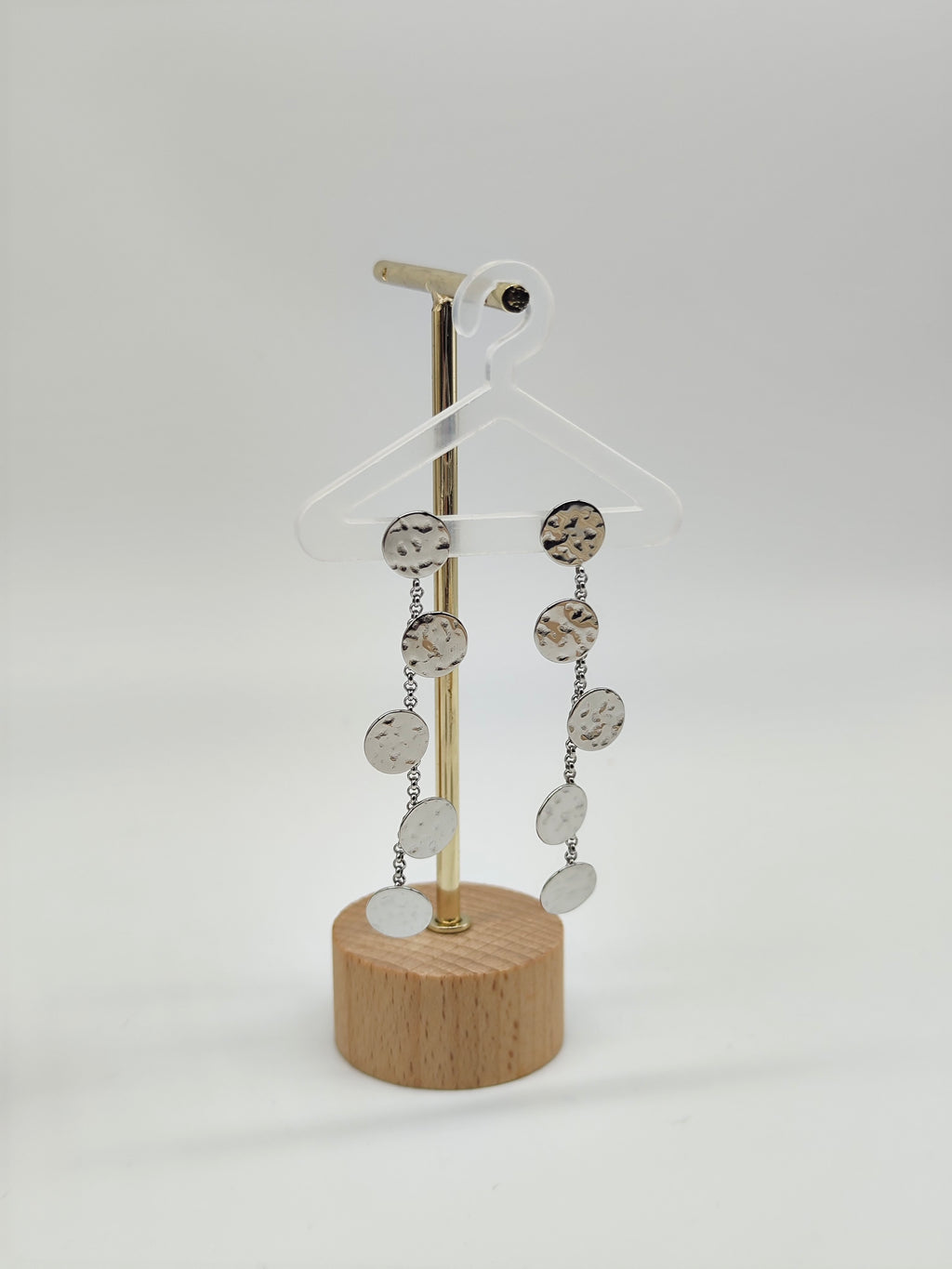 Pendientes Hammered Cascade