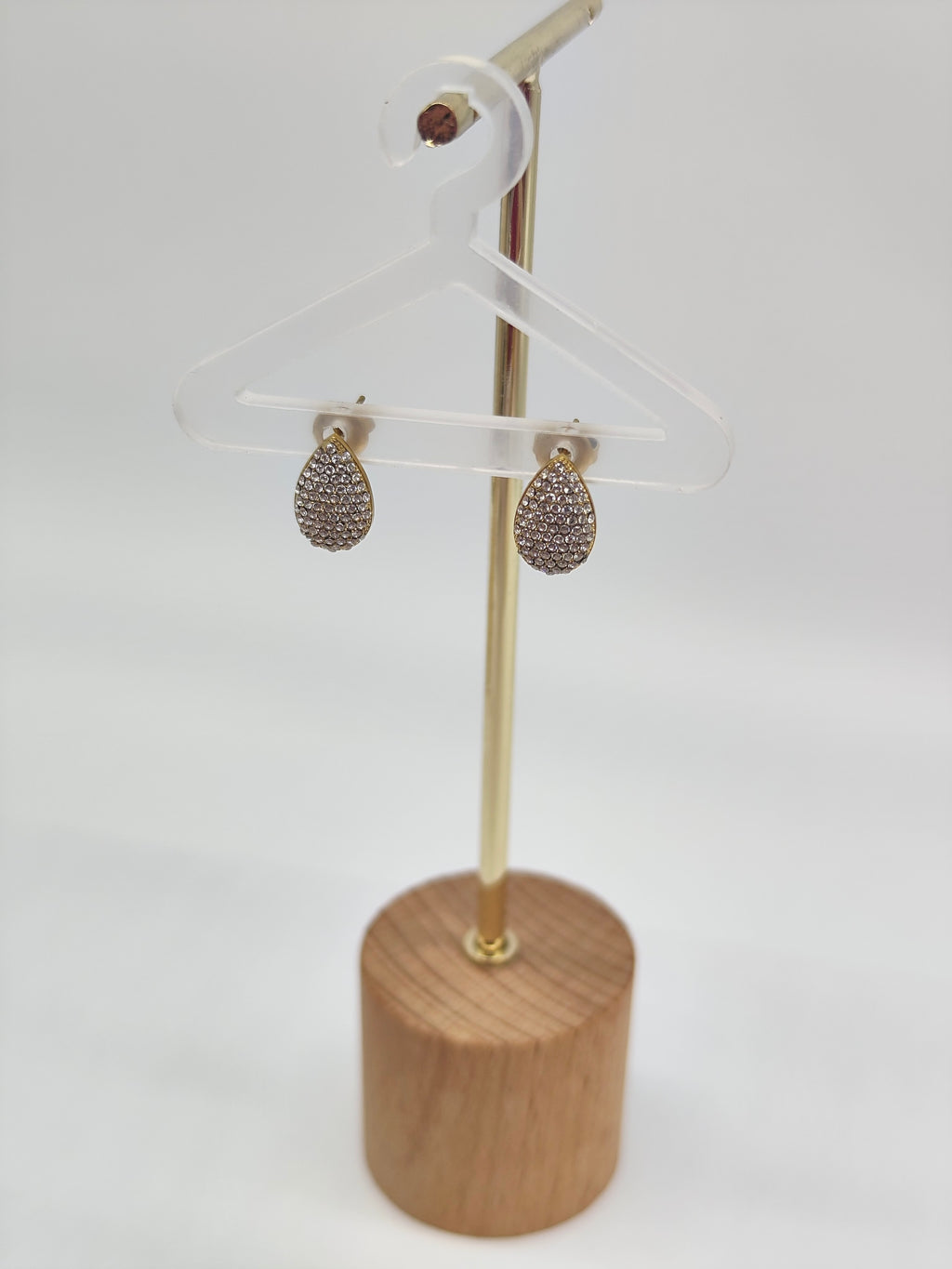 Pendientes Gota Brillante – A elegir en dorado o plateado