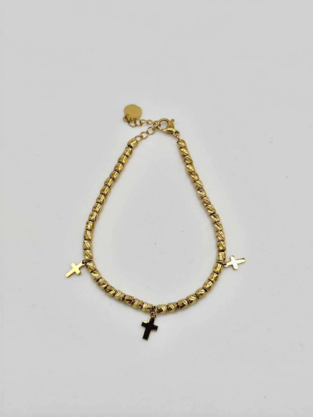 Pulsera Cruces Minimal
