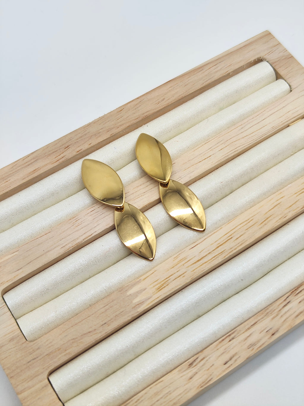 Pendientes Perla Oro Marina