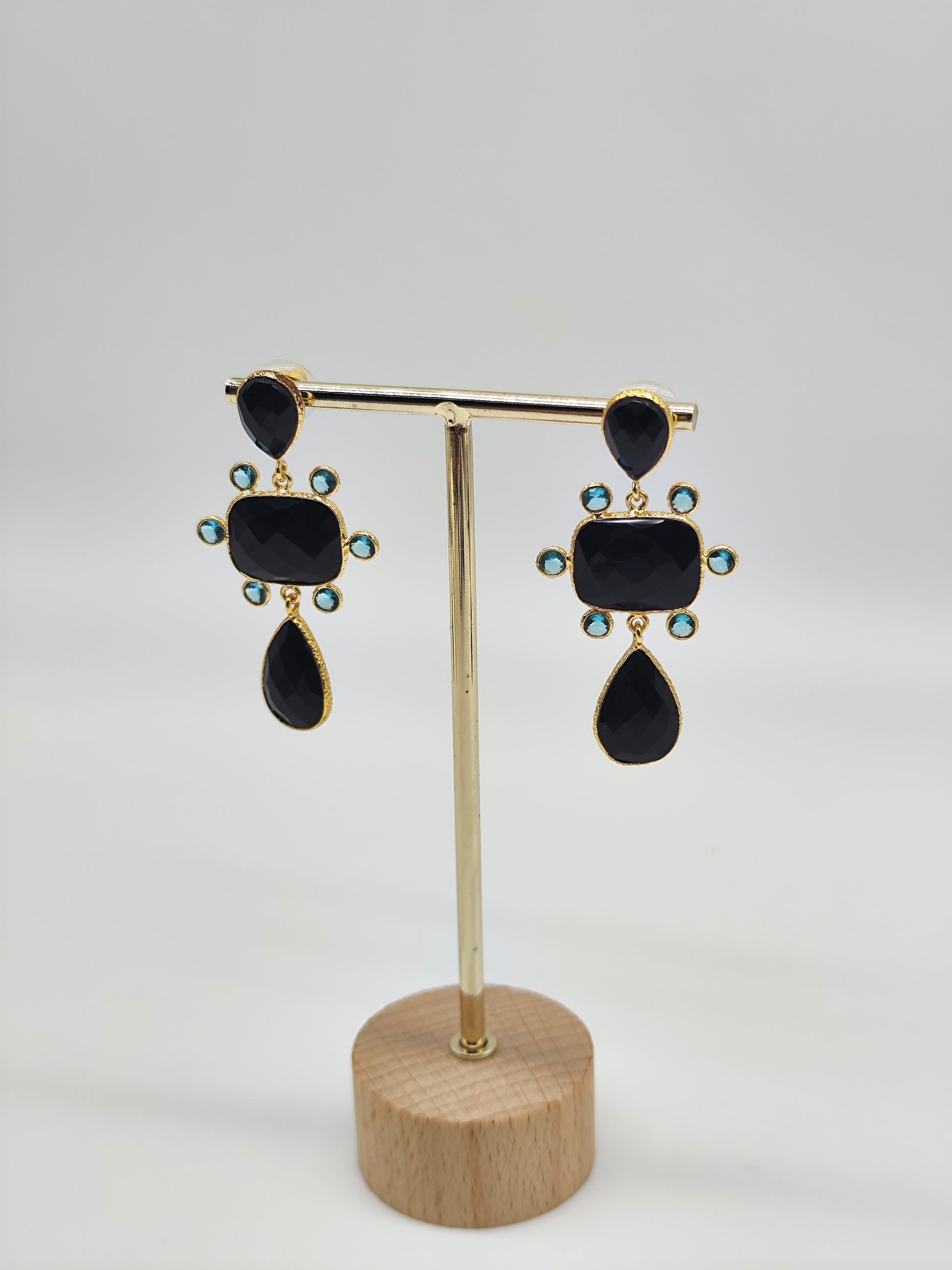 ✧ Pendientes Kali Padma Azul · Edición Limitada