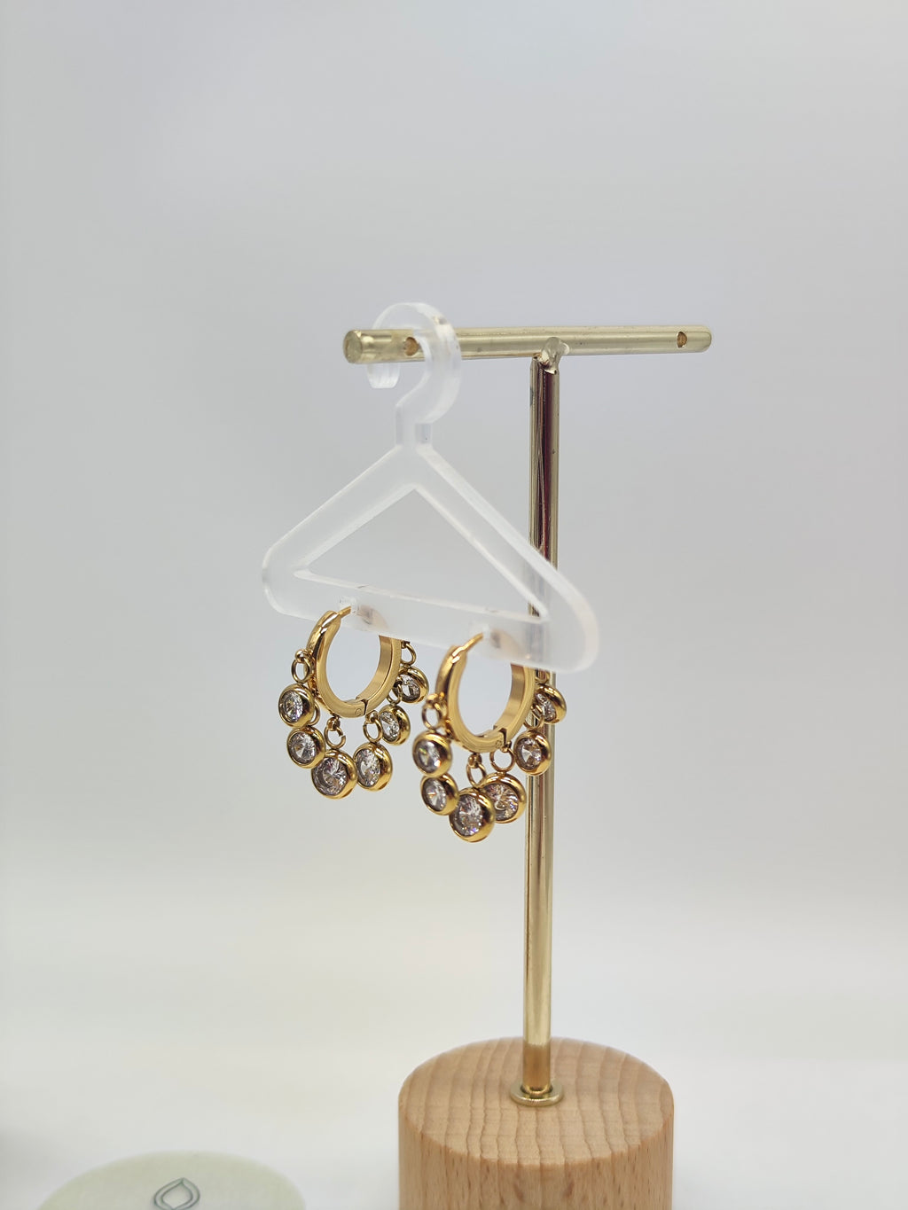 Pendientes aro Cascada de Luz