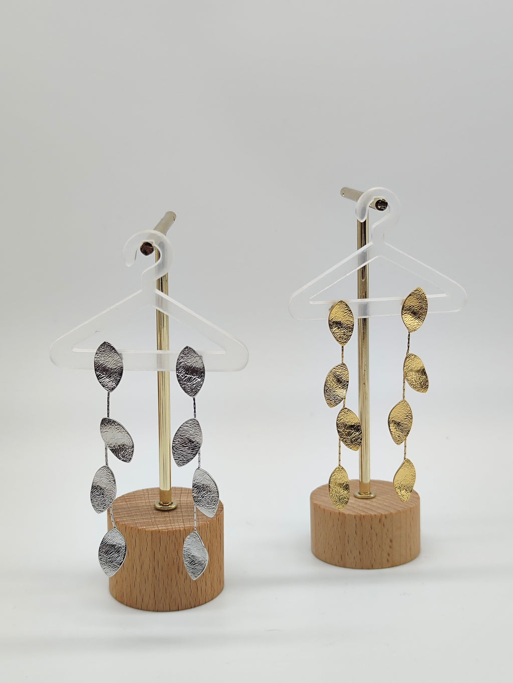 Pendientes Hoja de Luna