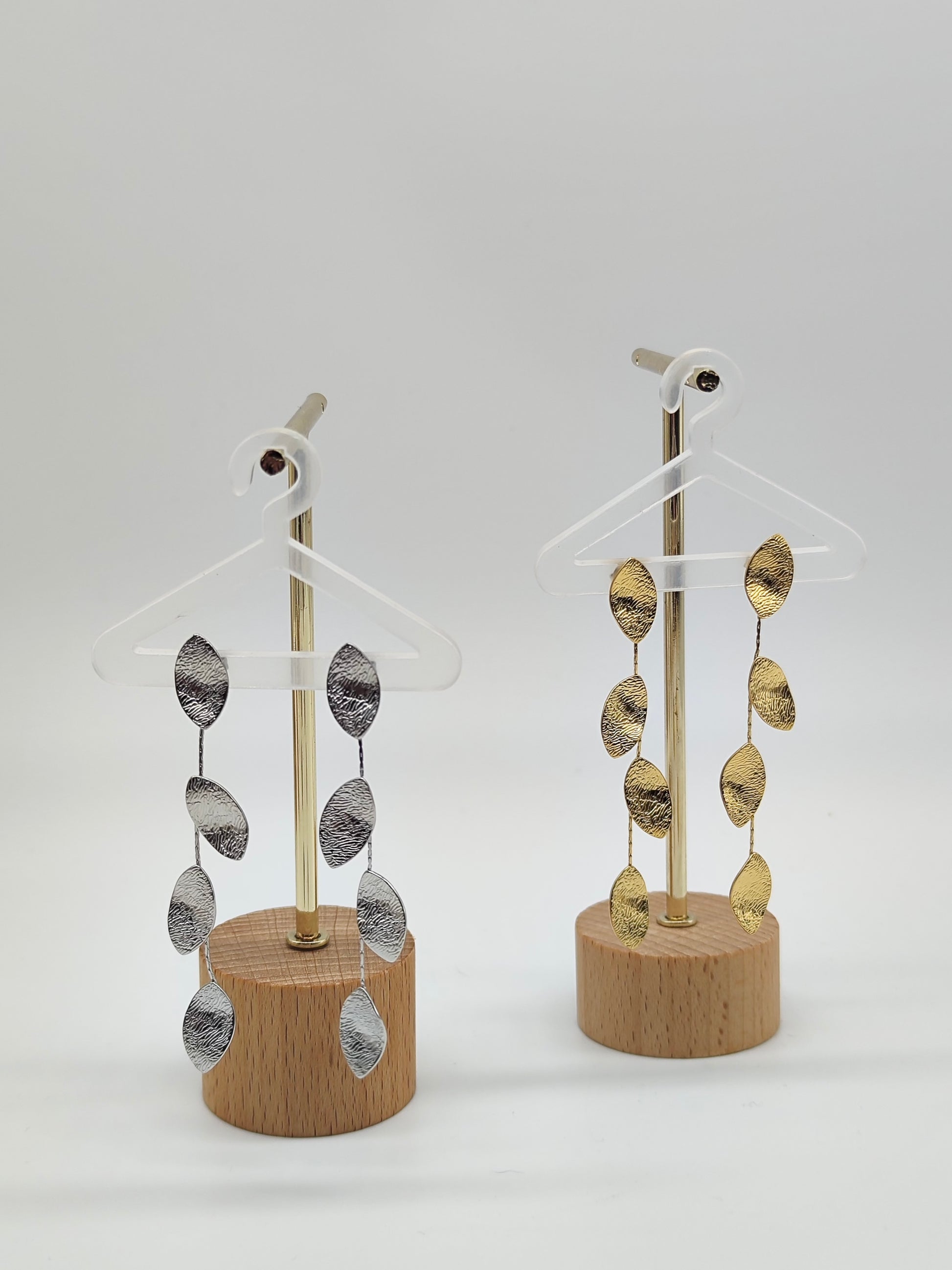 Pendientes Hoja de Luna