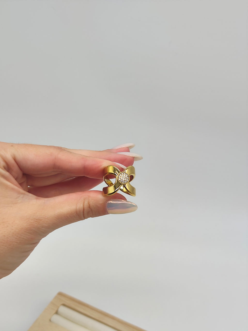 Anillo Lazo Brillante