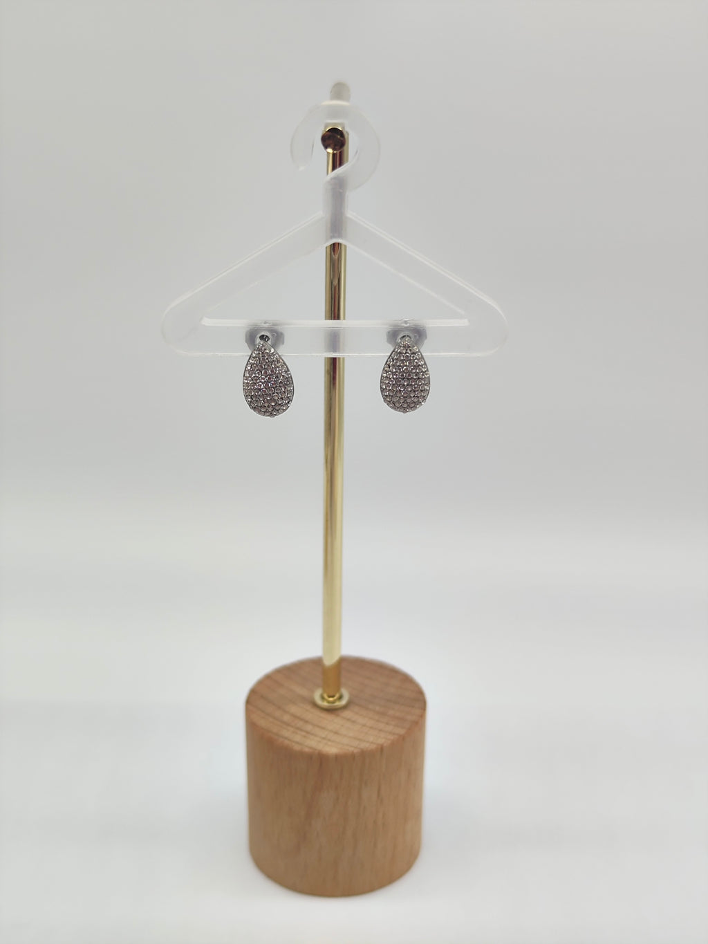 Pendientes Gota Brillante – A elegir en dorado o plateado