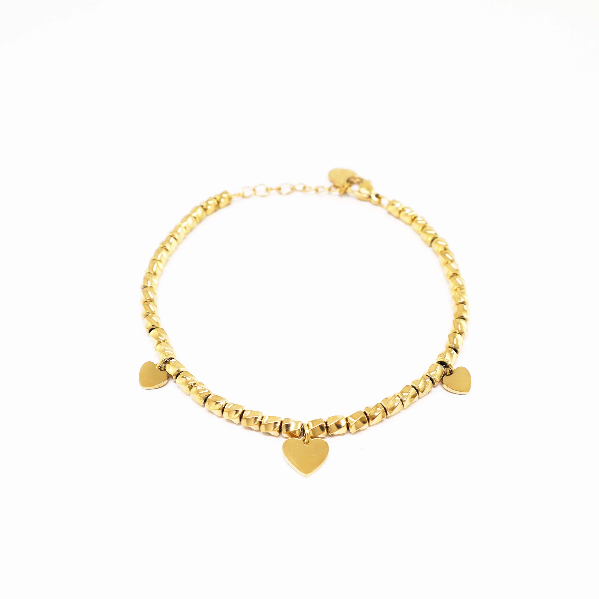 Pulsera Corazones Minimalista