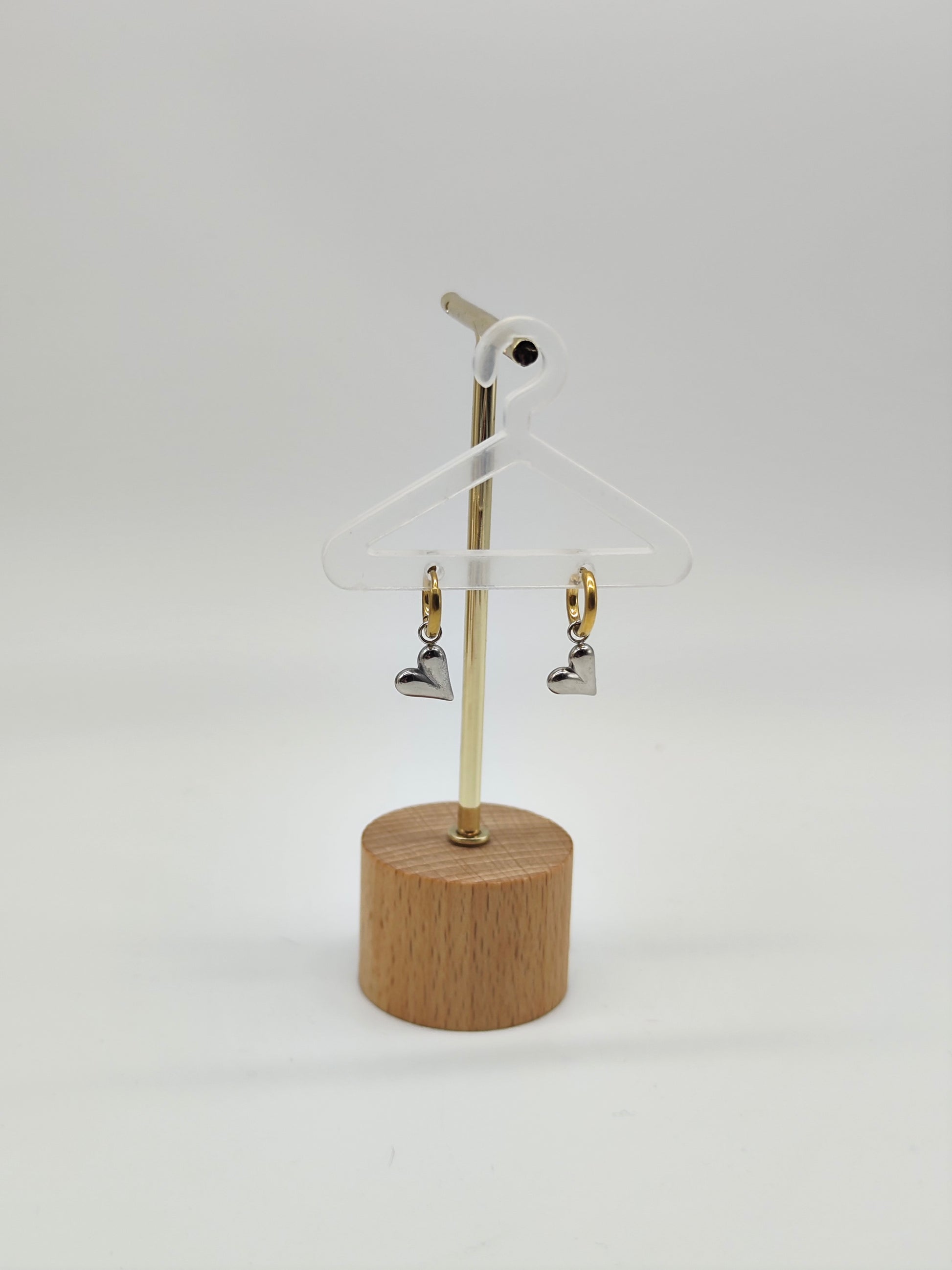 Pendientes Corazón Duo